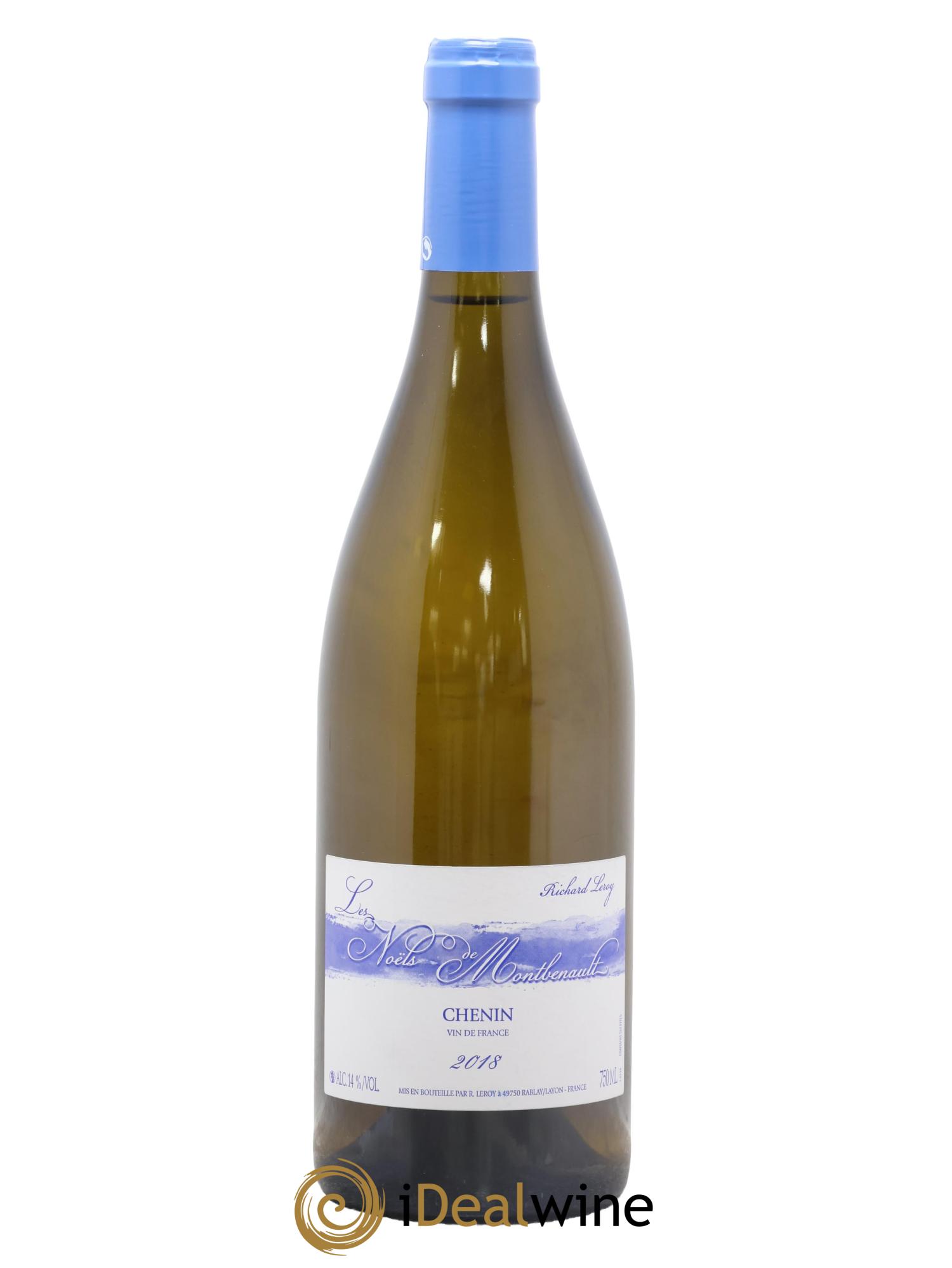 Vin de France Les Noëls de Montbenault Richard Leroy 2018 - Lot de 1 bouteille - 0