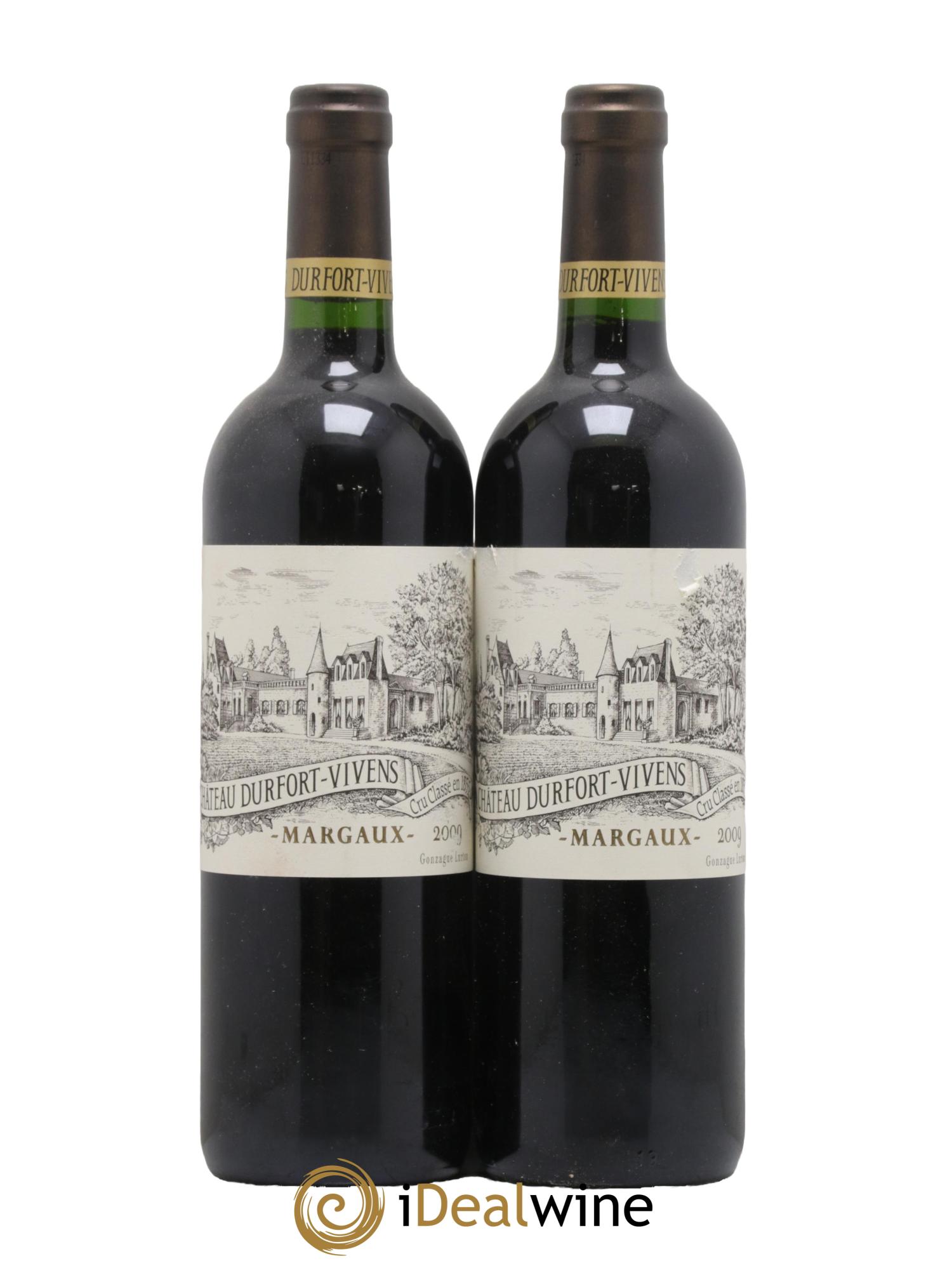 Château Durfort Vivens 2ème Grand Cru Classé 2009 - Lot de 2 bouteilles - 0