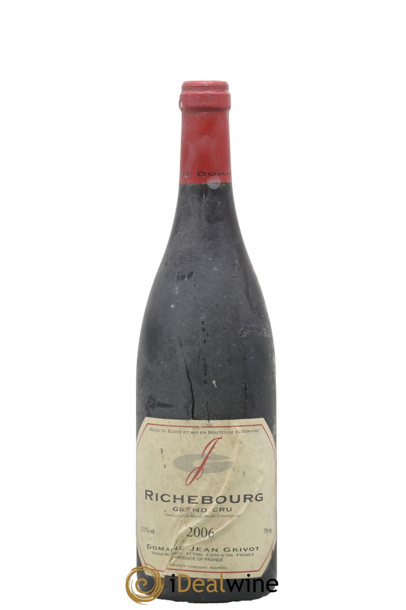 Richebourg Grand Cru Jean Grivot 2006 - Posten von 1 Flasche - 0