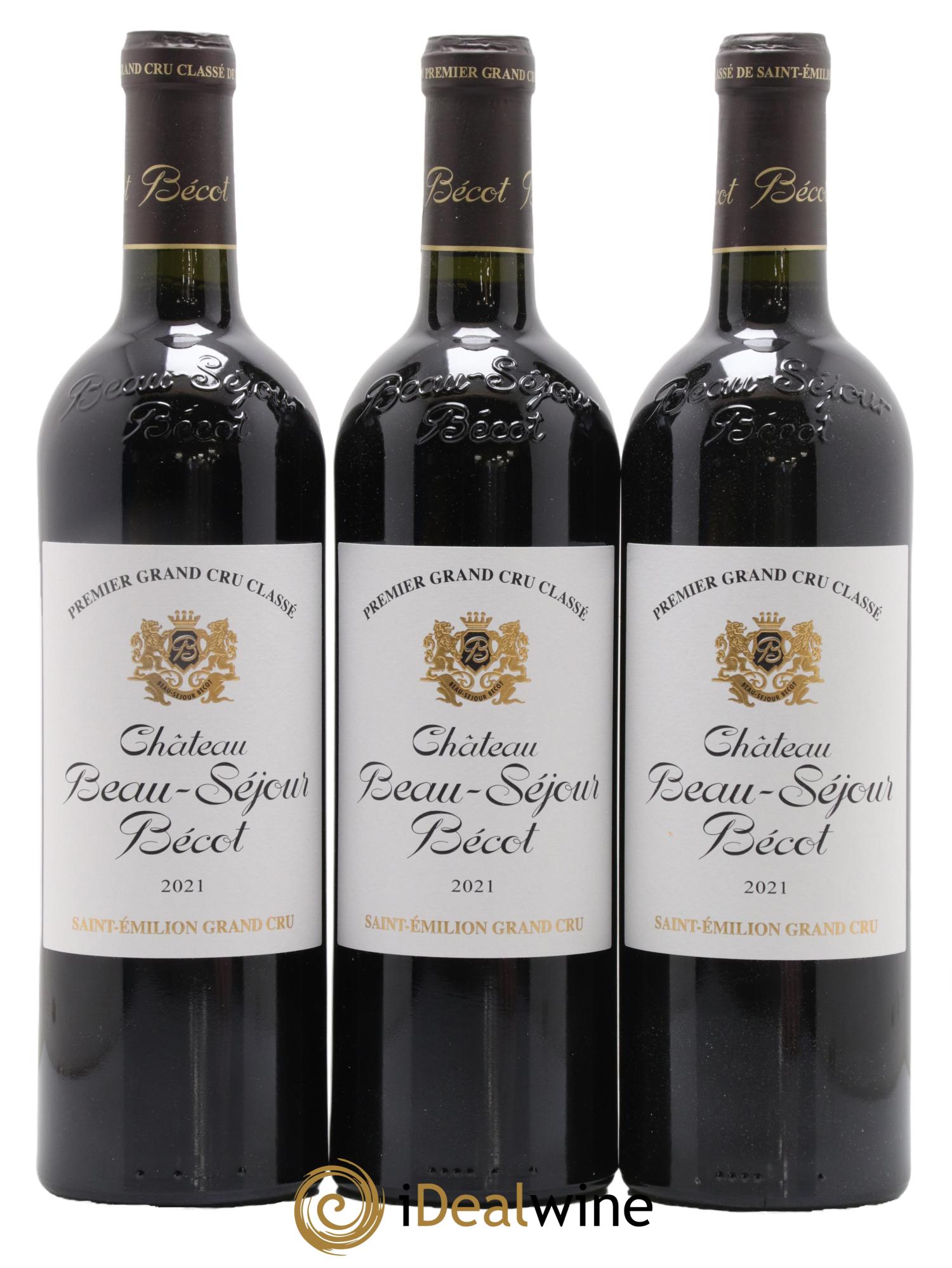 Château Beau-Séjour Bécot 1er Grand Cru Classé B 2021 - Lot de 6 bouteilles - 2
