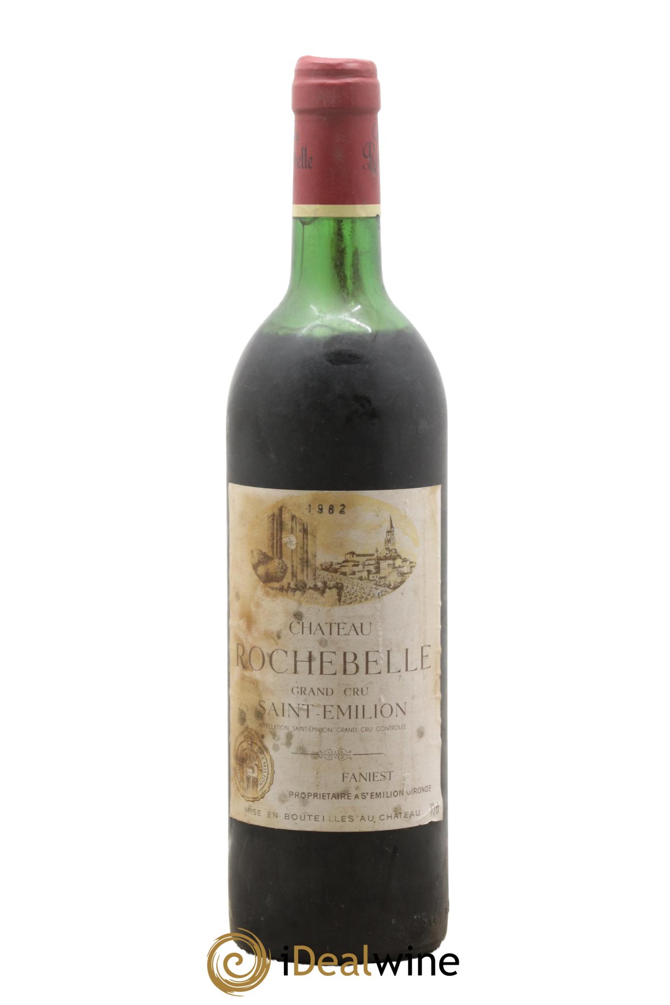 Château Rochebelle Grand Cru Classé 1982 - Lot of 1 bottle - 0