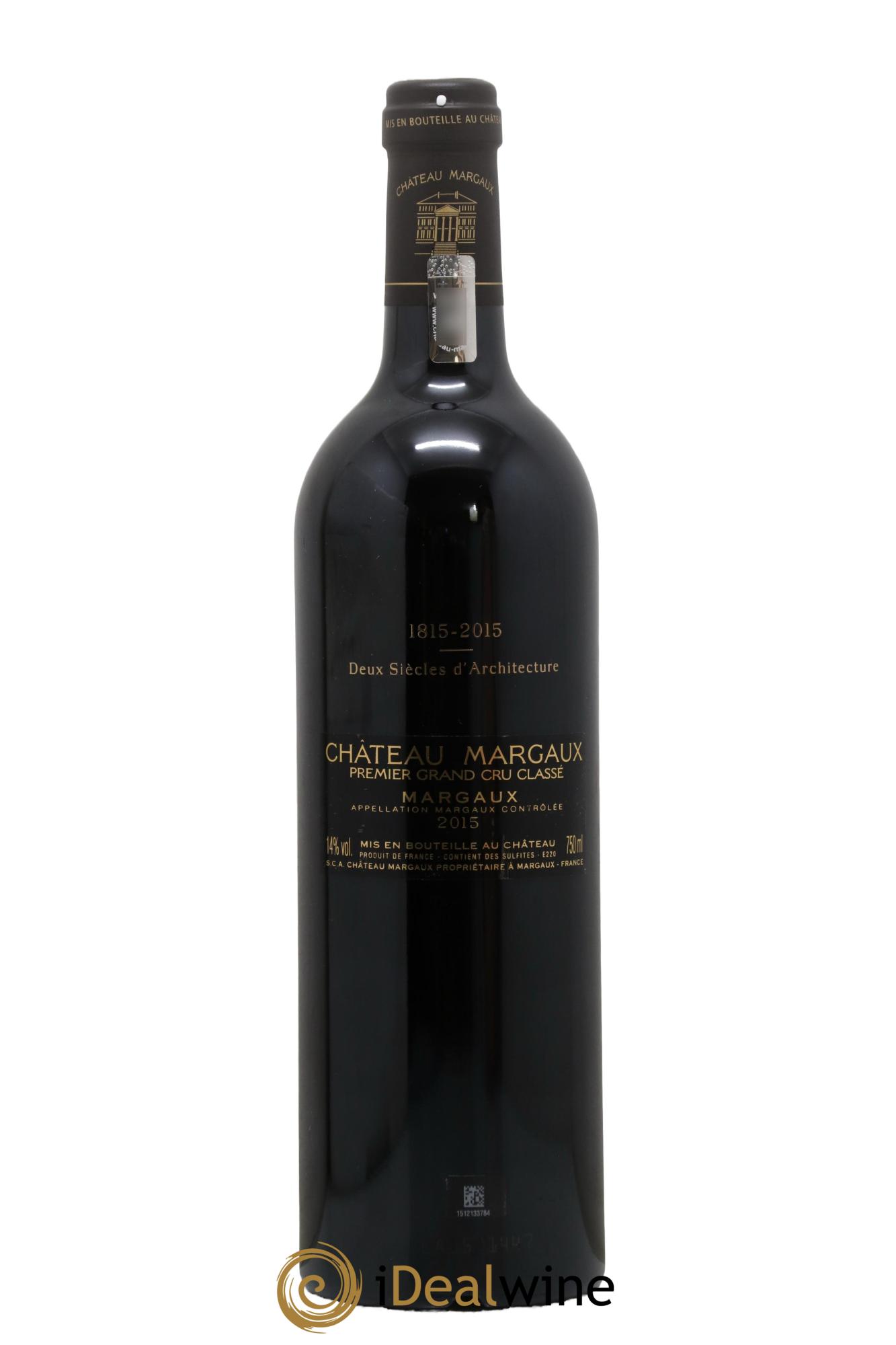 Château Margaux 1er Grand Cru Classé 2015 - Lotto di 1 bottiglia - 1