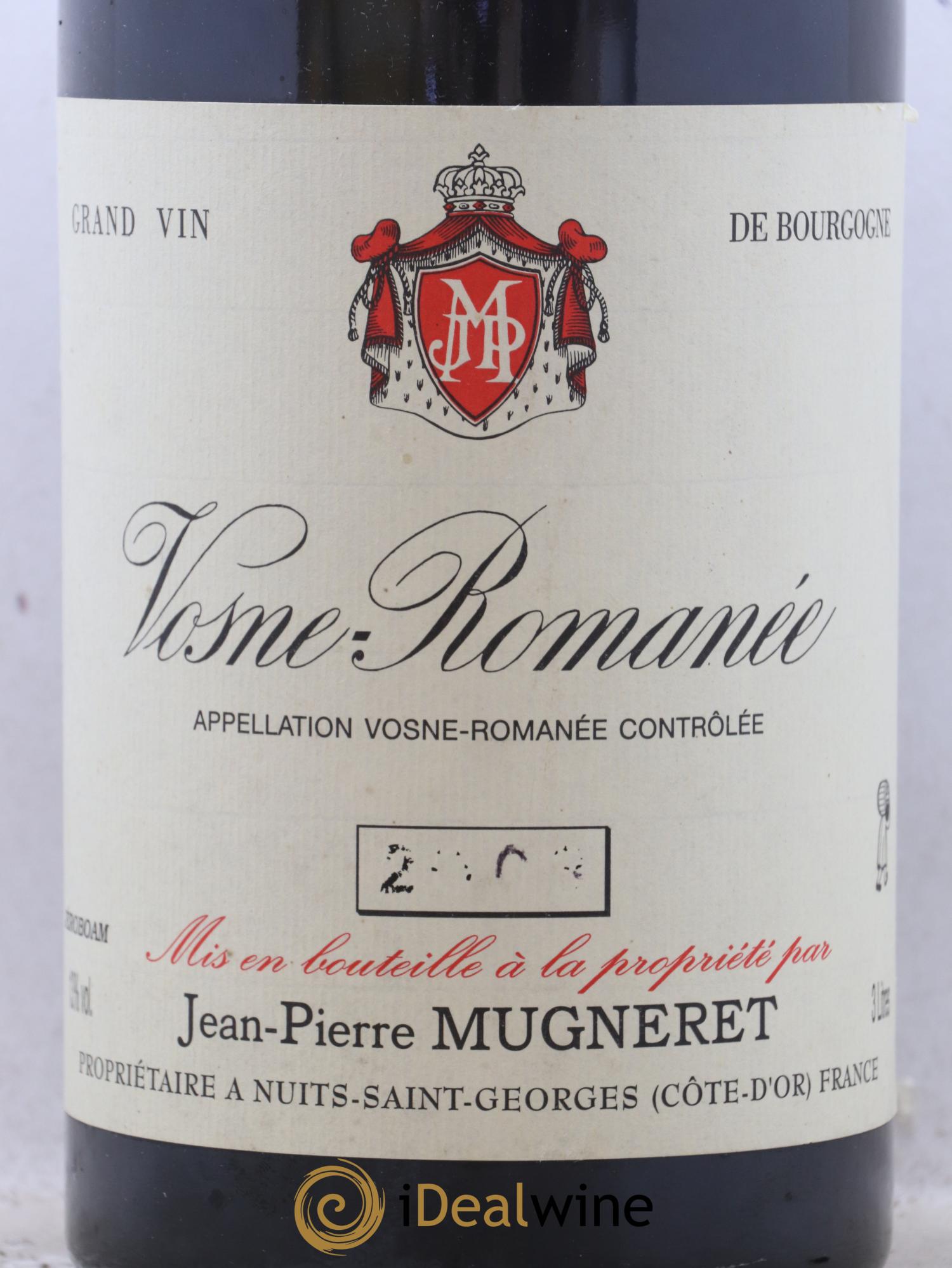 Vosne-Romanée Jean Pierre Mugneret 2003 - Lot de 1 double magnum - 1