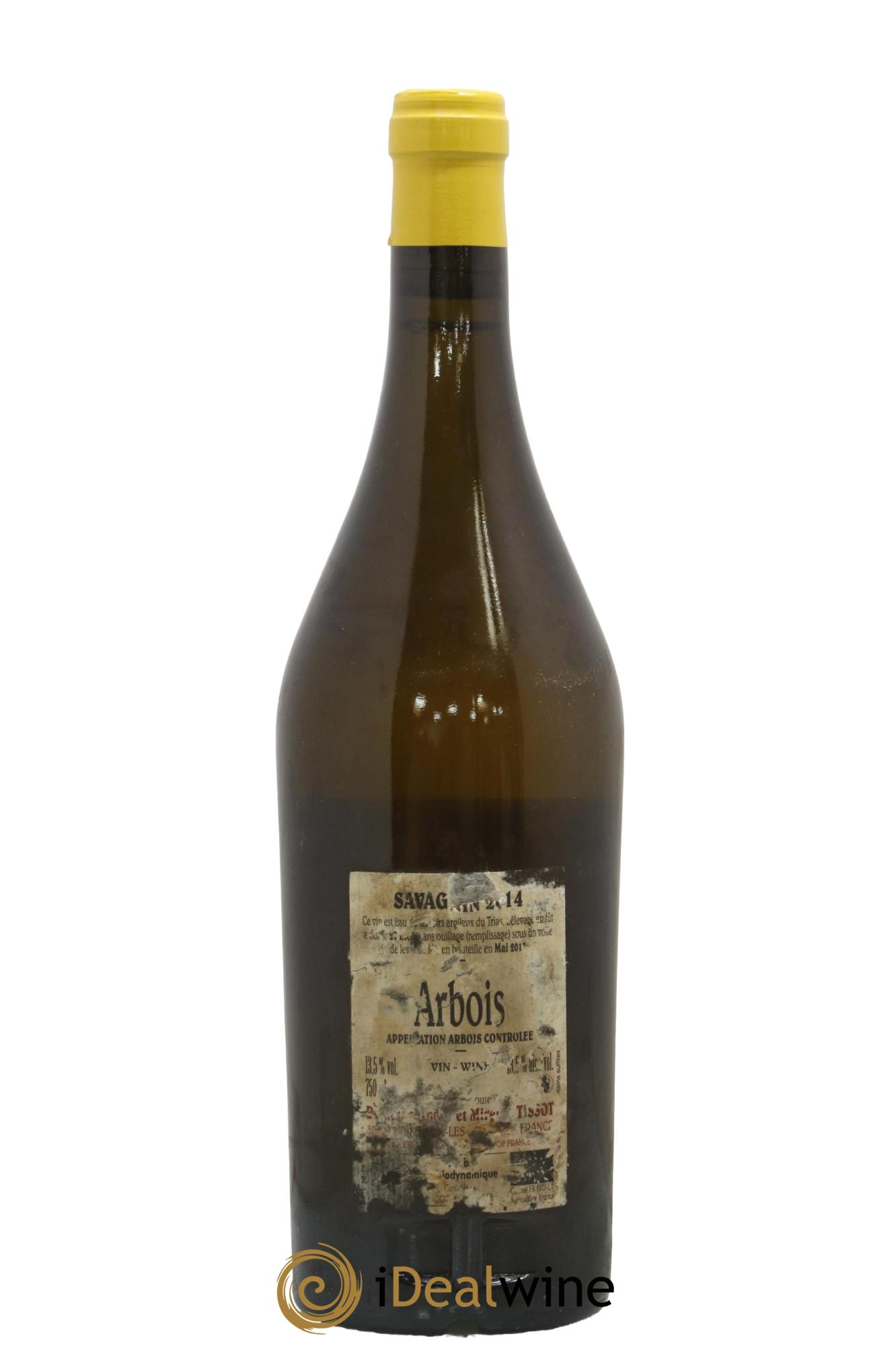Arbois Savagnin Bénédicte et Stéphane Tissot 2014 - Lot de 1 bouteille - 1
