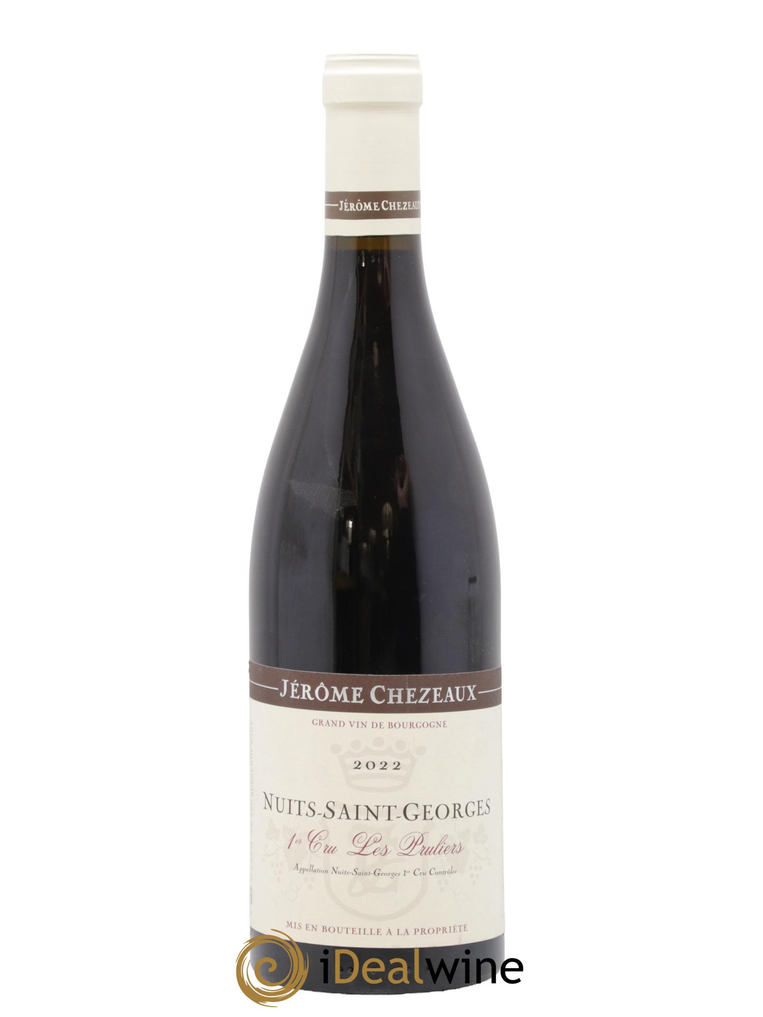 Nuits-Saint-Georges 1er Cru Les Pruliers Domaine Jérôme Chezeaux 2022 - Posten von 1 Flasche - 0