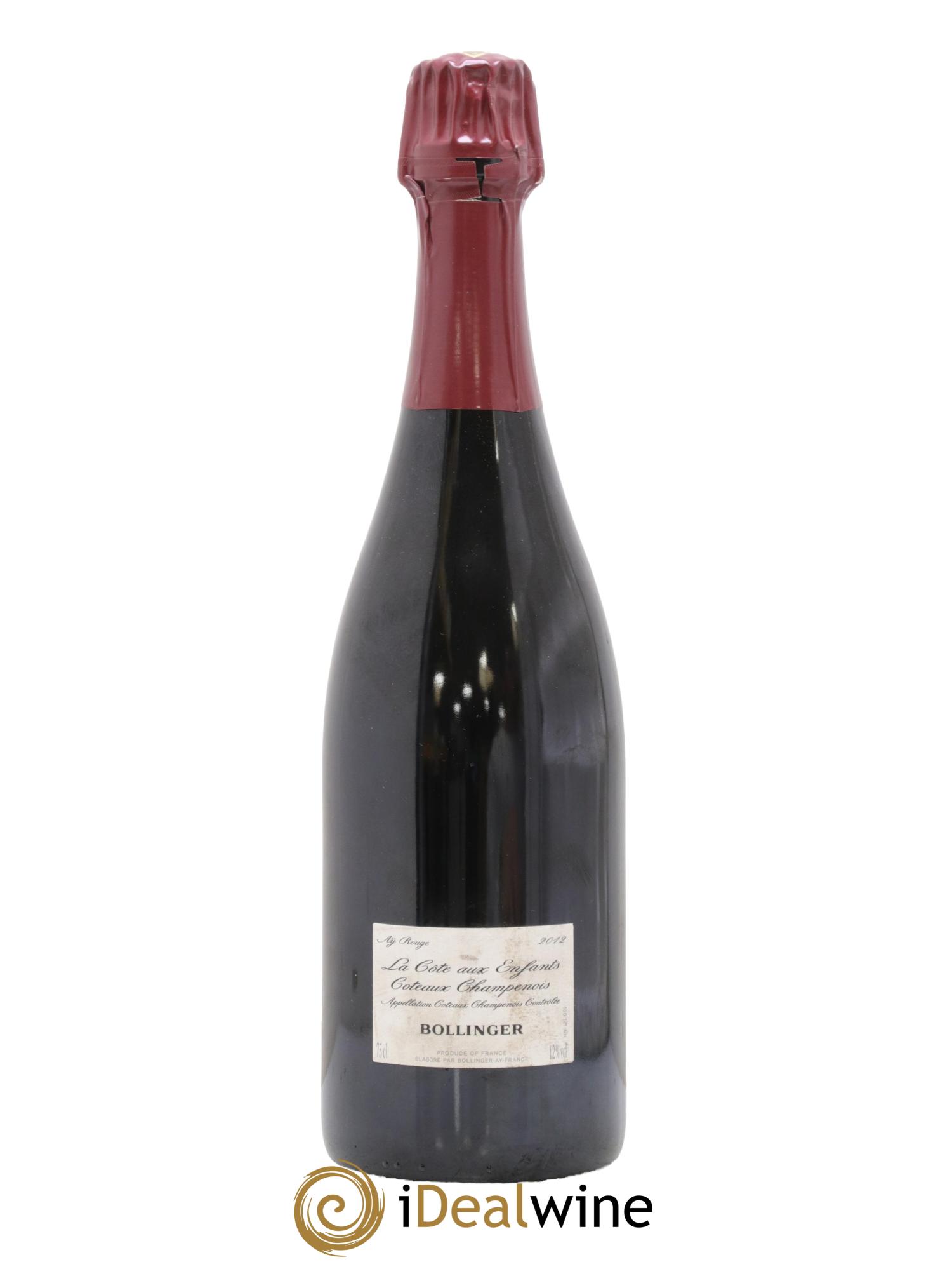 La Côte Aux Enfants Bollinger 2012 - Lot of 1 bottle - 0