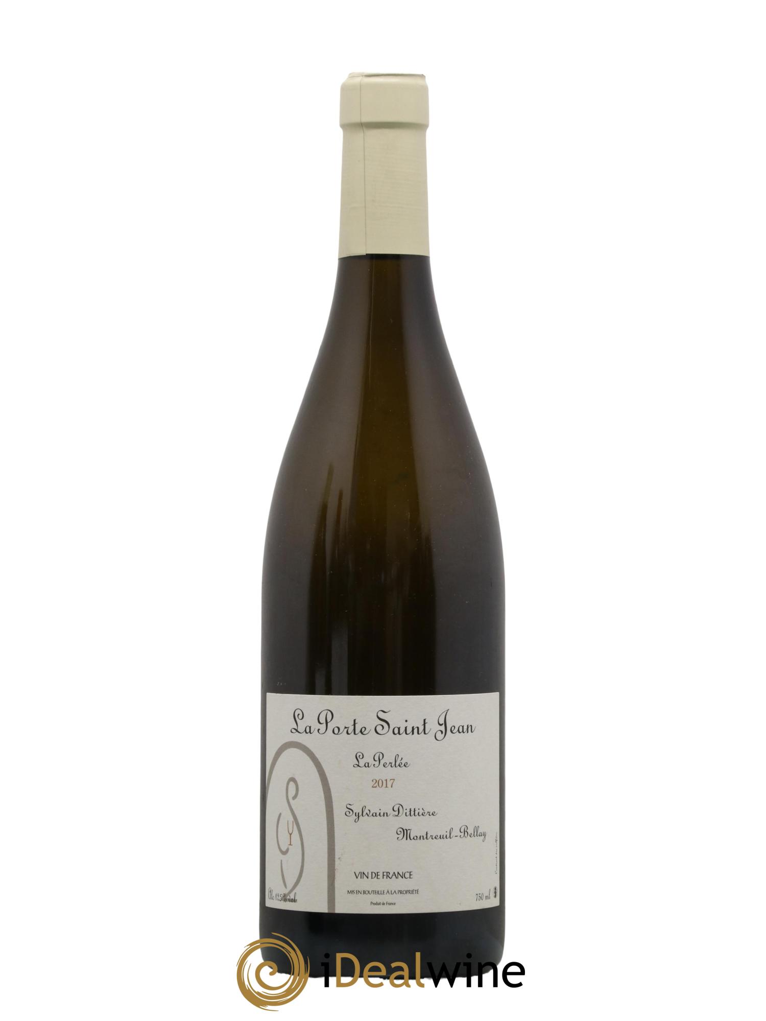 Vin de France La Perlée La Porte Saint Jean 2017 - Lot de 1 bouteille - 0