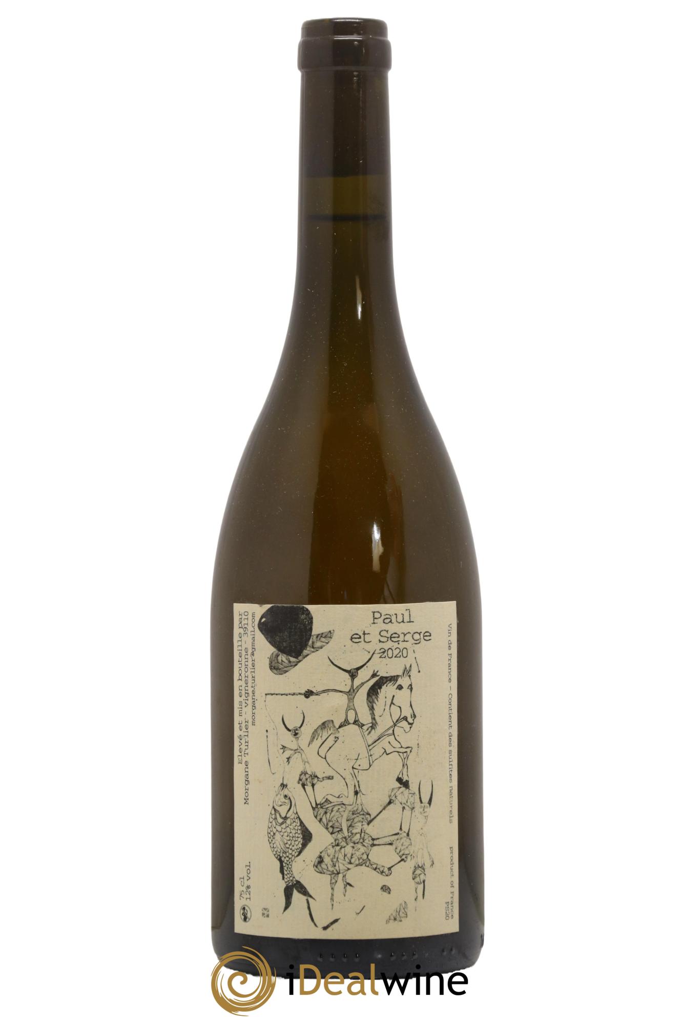 Vin de France Paul et Serge Morgane Turlier 2020 - Lot de 1 bouteille - 0