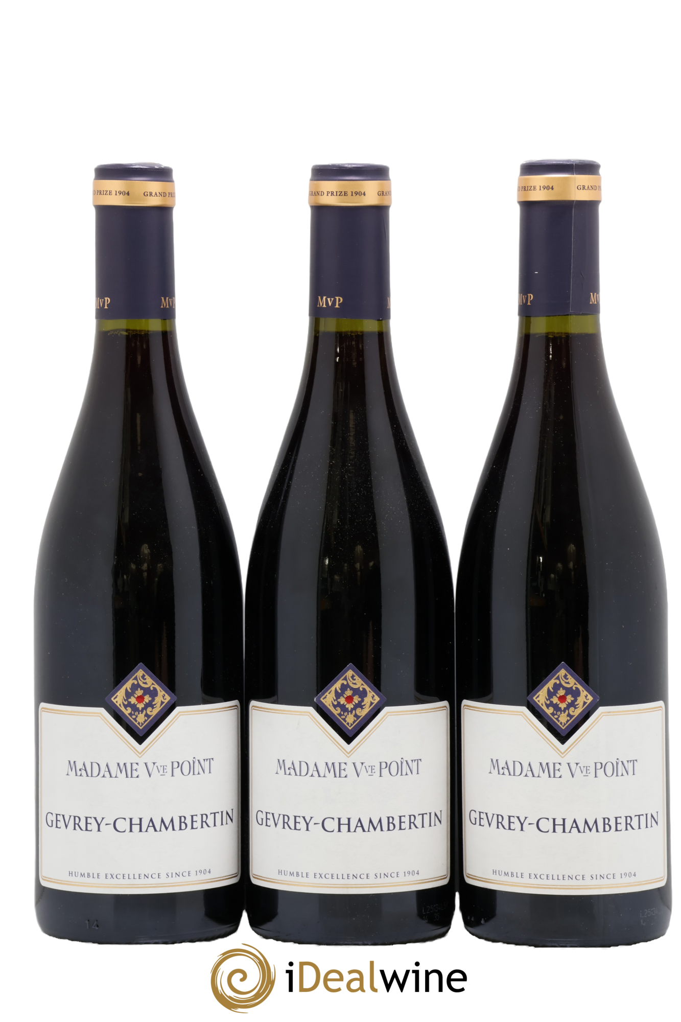 Gevrey-Chambertin Veuve point 2016 - Lot of 3 bottles - 0