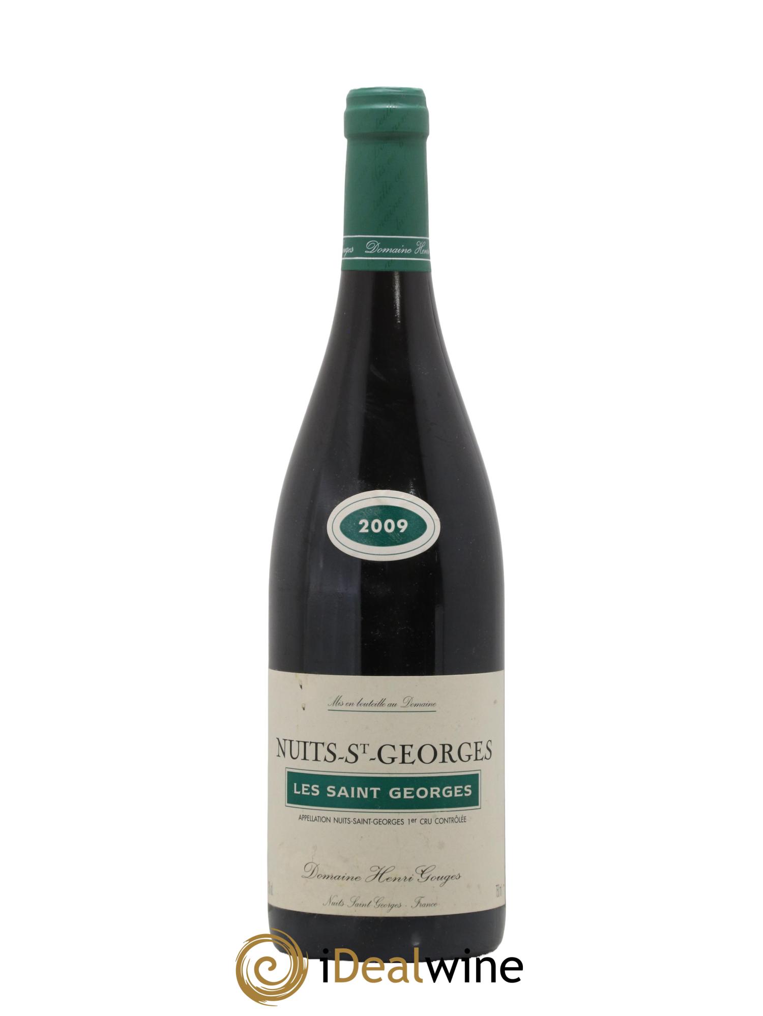 Nuits-Saint-Georges 1er Cru Les Saints Georges Henri Gouges 2009 - Posten von 1 Flasche - 0
