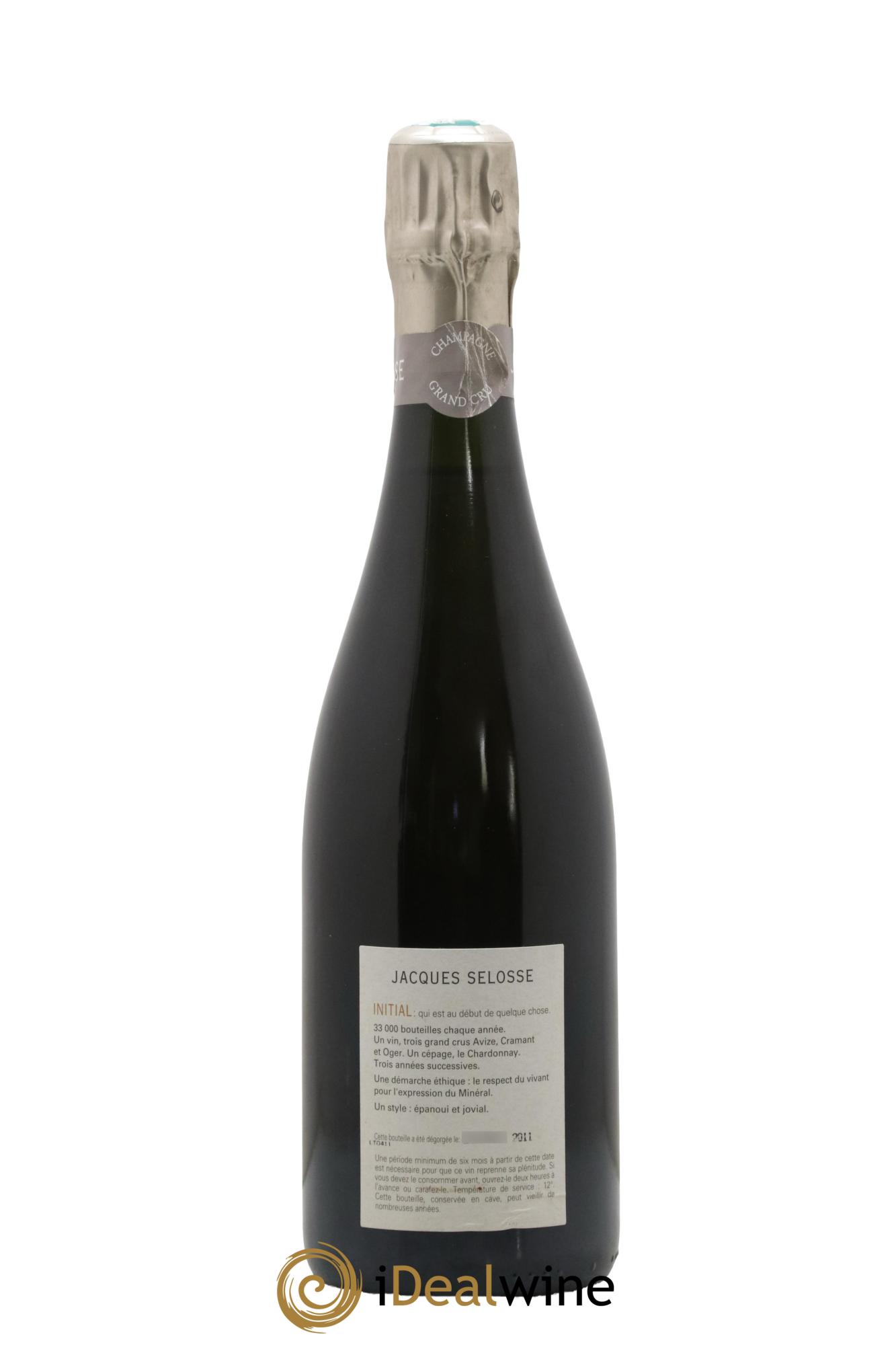 Initial Brut Jacques Selosse - Lot de 1 bouteille - 1