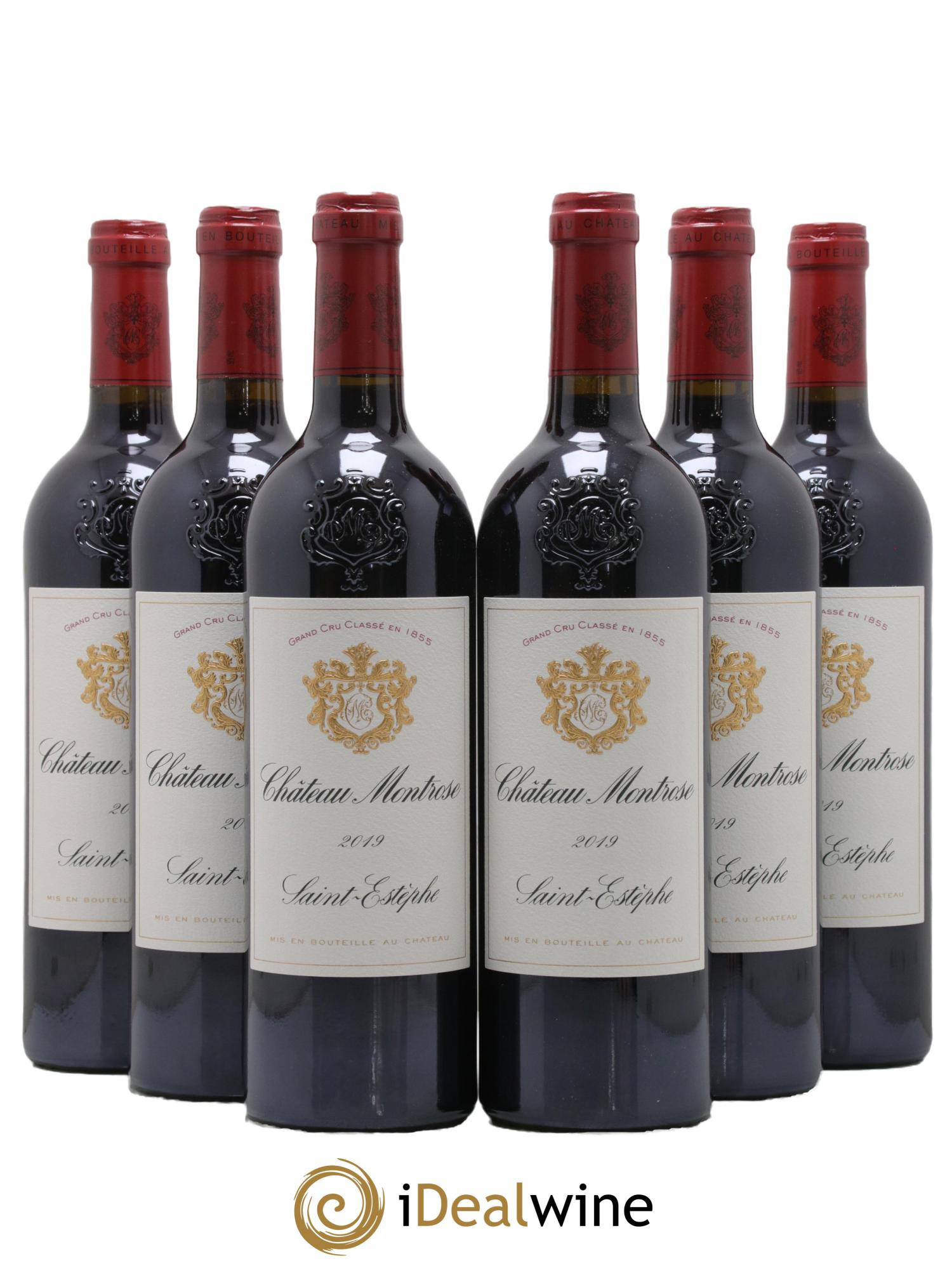 Château Montrose 2ème Grand Cru Classé 2019 - Lot de 6 bouteilles - 0