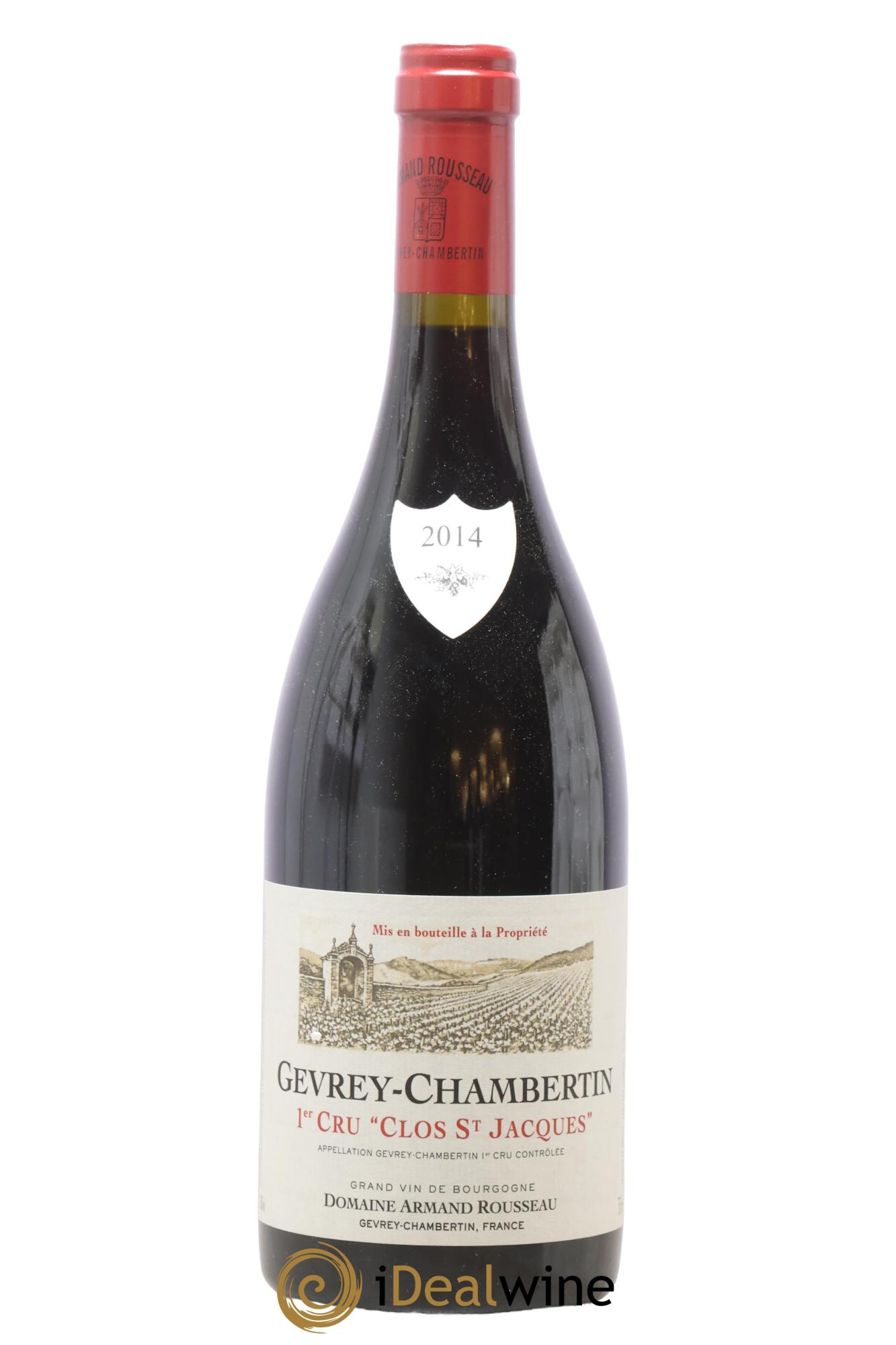 Gevrey-Chambertin 1er Cru Clos Saint-Jacques Armand Rousseau (Domaine) 2014 - Lot of 1 bottle - 0