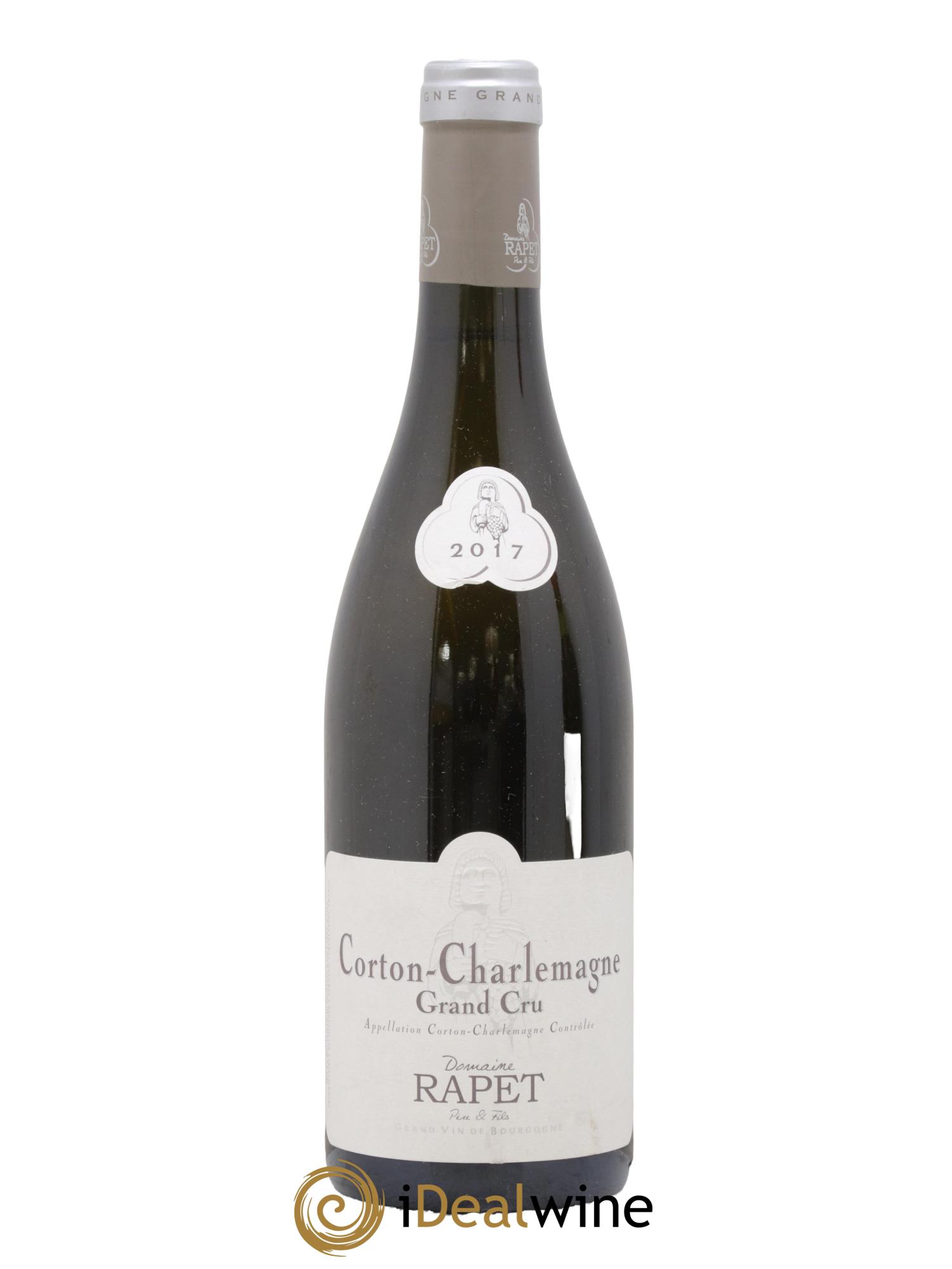 Corton-Charlemagne Grand Cru Rapet Père & Fils Vincent Rapet 2017 - Lot de 1 bouteille - 0