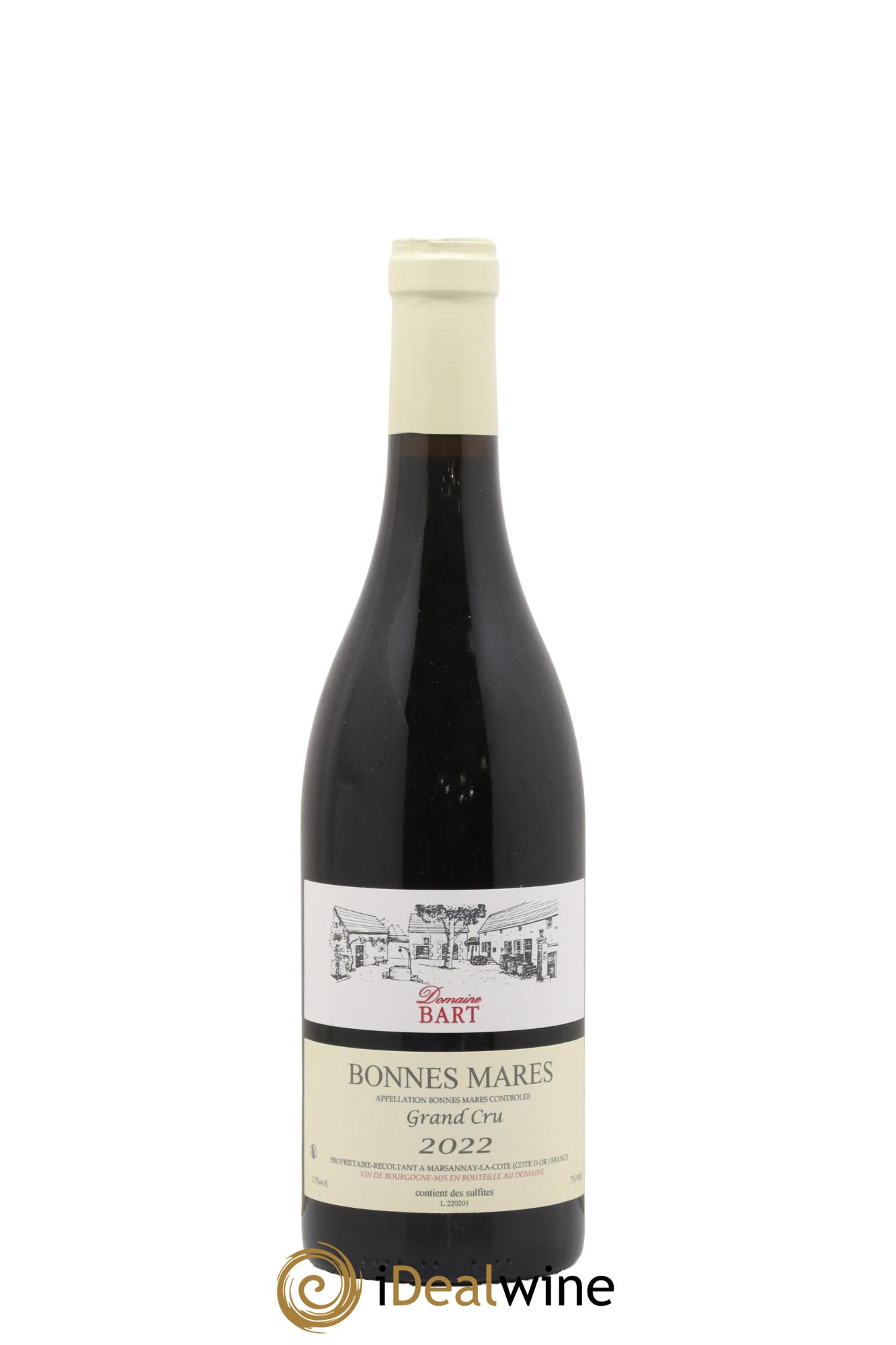 Bonnes-Mares Grand Cru Bart (Domaine) 2022 - Lot de 1 bouteille - 0