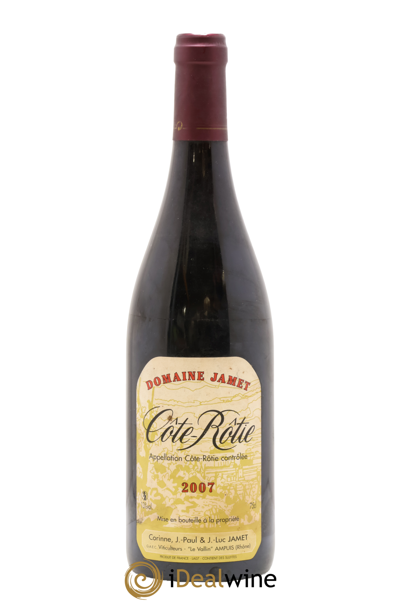Côte-Rôtie Jamet (Domaine) 2007 - Lot de 1 bouteille - 0