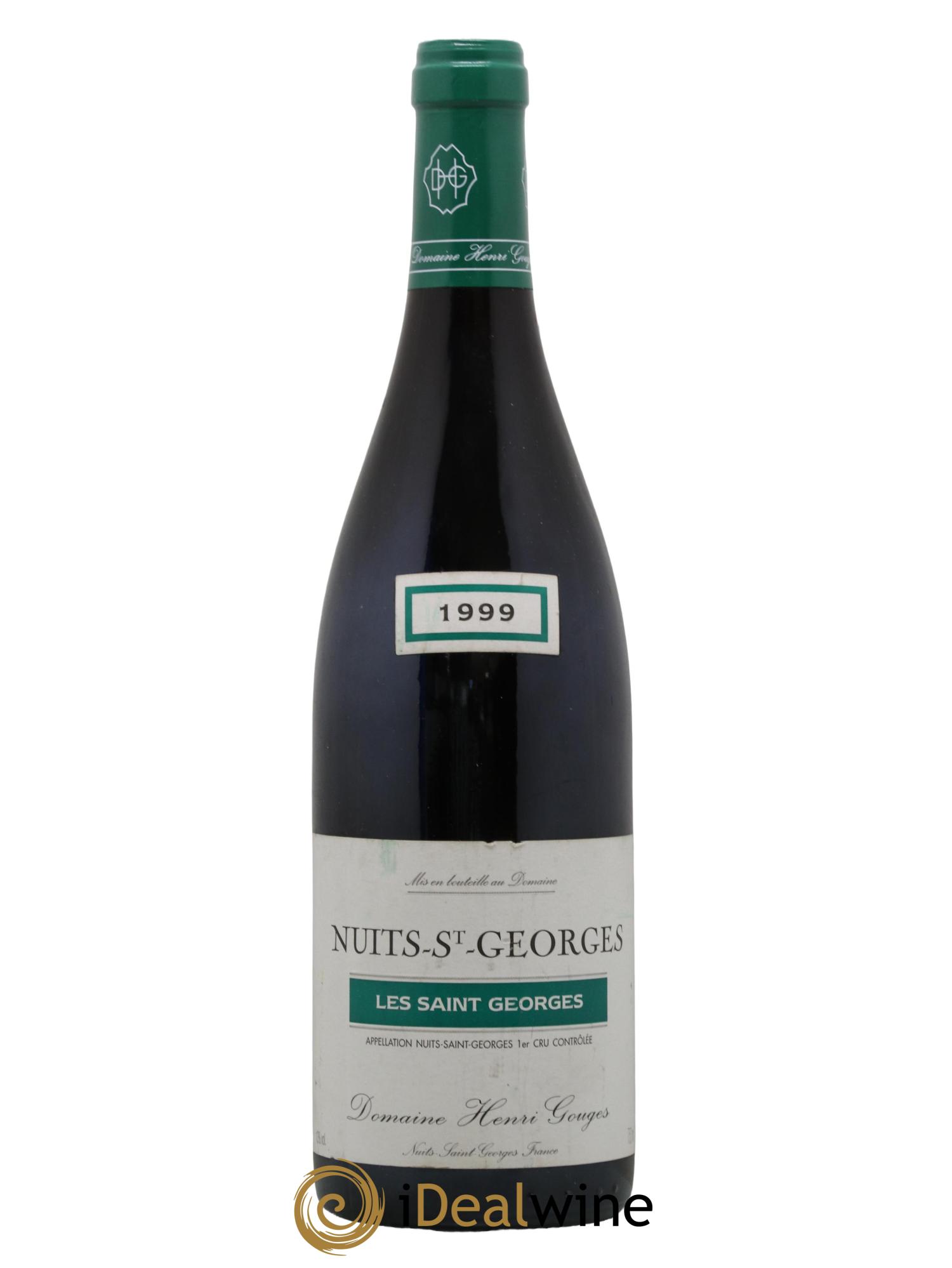 Nuits-Saint-Georges 1er Cru Les Saints Georges Henri Gouges 1999 - Lot de 1 bouteille - 0