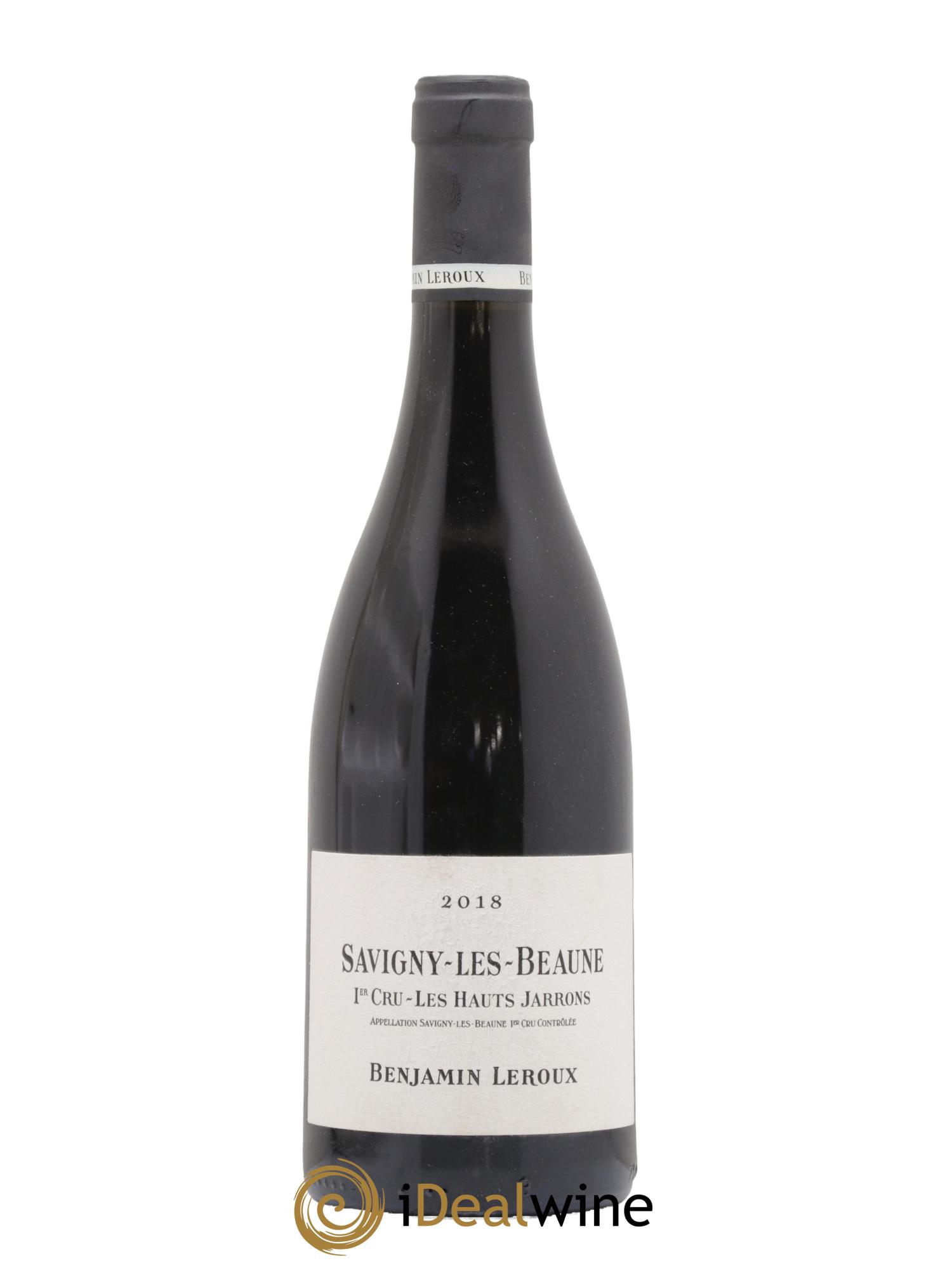 Savigny-lès-Beaune 1er Cru Les Hauts Jarrons Domaine Benjamin Leroux 2018 - Lot de 1 bouteille - 0