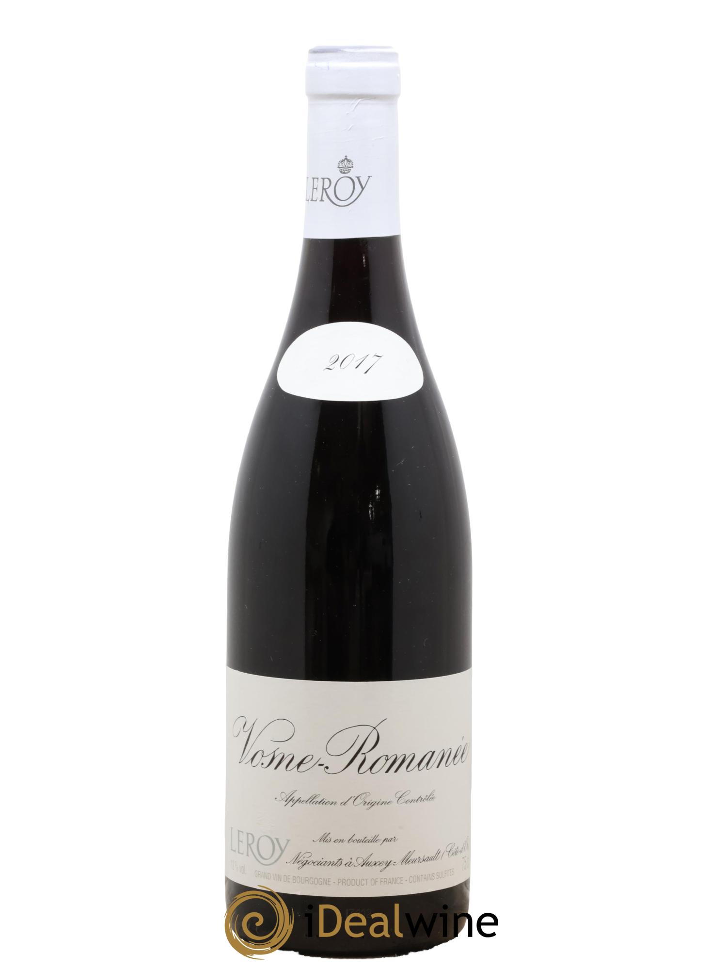 Vosne-Romanée Leroy SA 2017 - Lotto di 1 bottiglia - 0