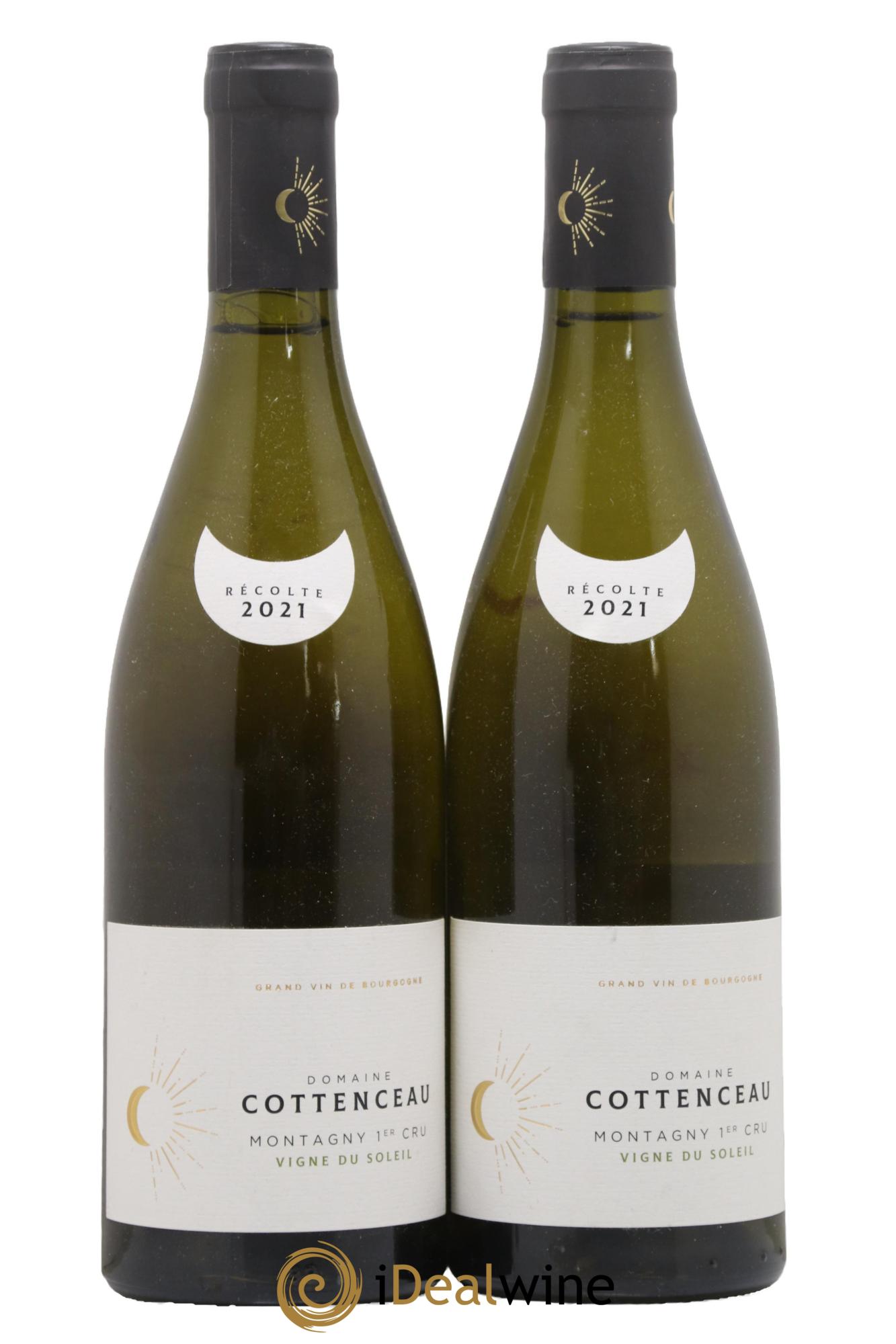 Montagny 1er Cru Les Vignes Du Soleil Maxime Cottenceau 2021 - Lot de 2 bouteilles - 0