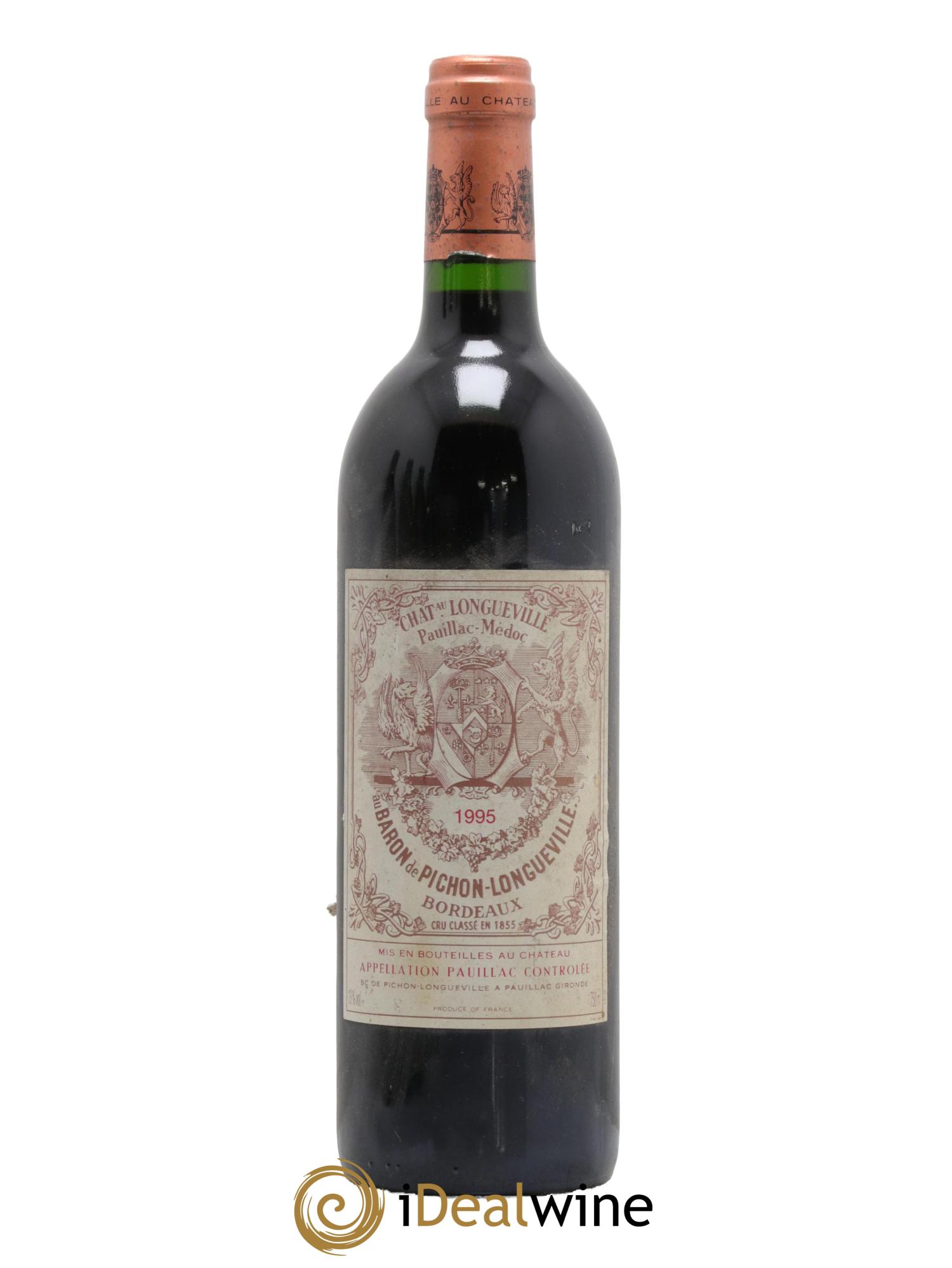 Pichon Longueville Baron 2ème Grand Cru Classé 1995 - Lot de 1 bouteille - 0