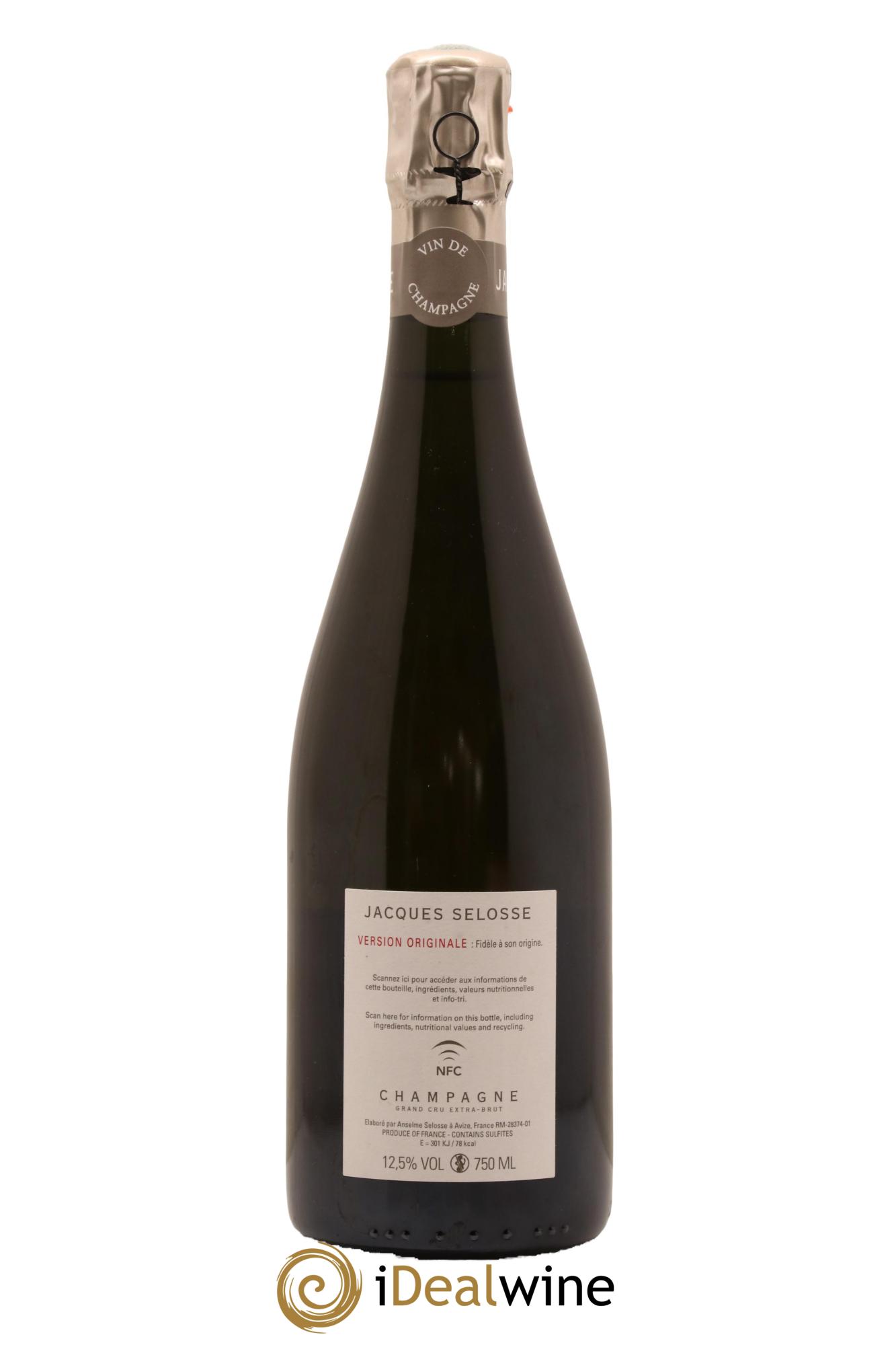 Version Originale Jacques Selosse - Posten von 1 Flasche - 1