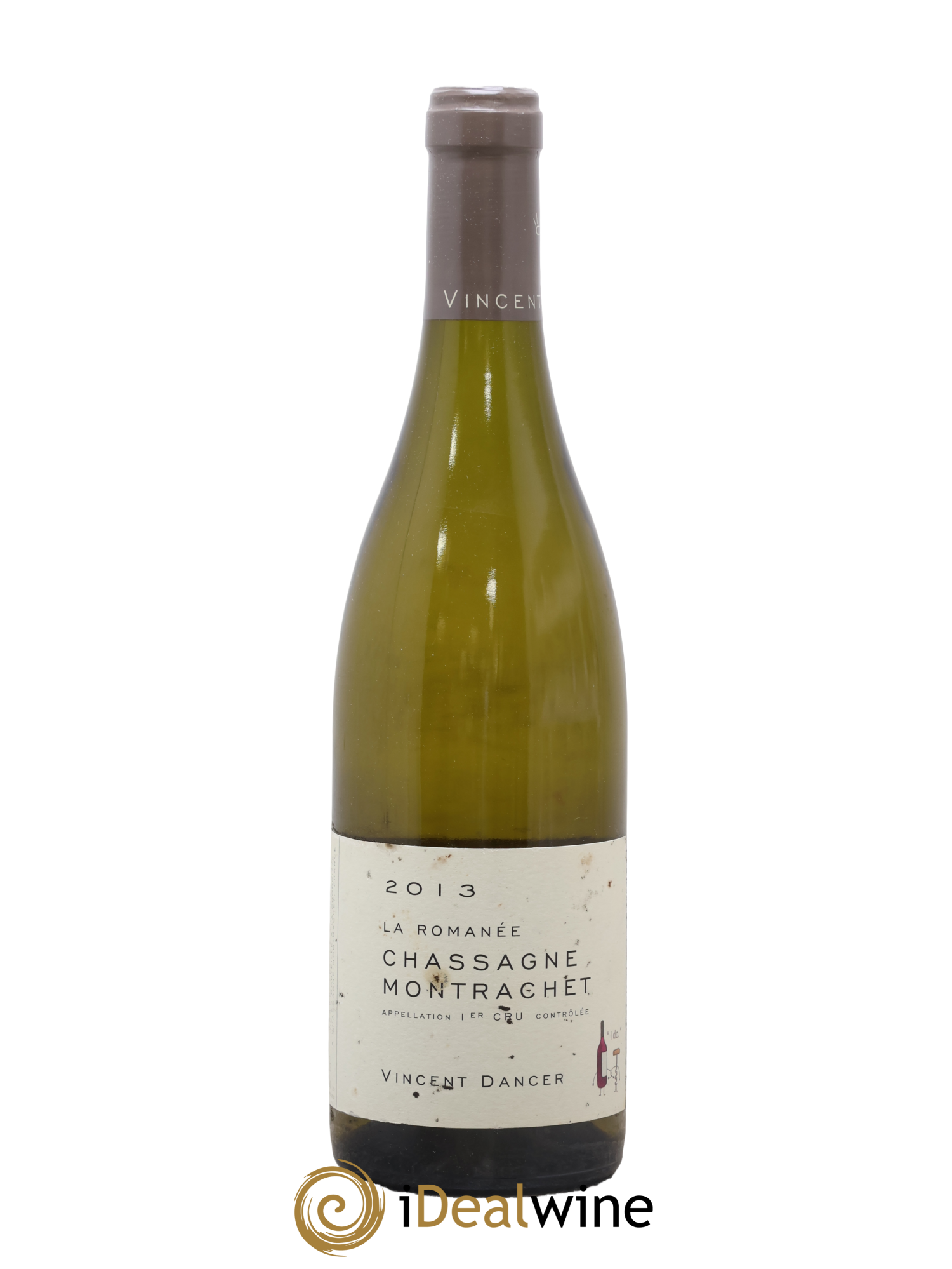 Chassagne-Montrachet 1er Cru La Romanée Vincent Dancer 2013 - Posten von 1 Flasche - 0