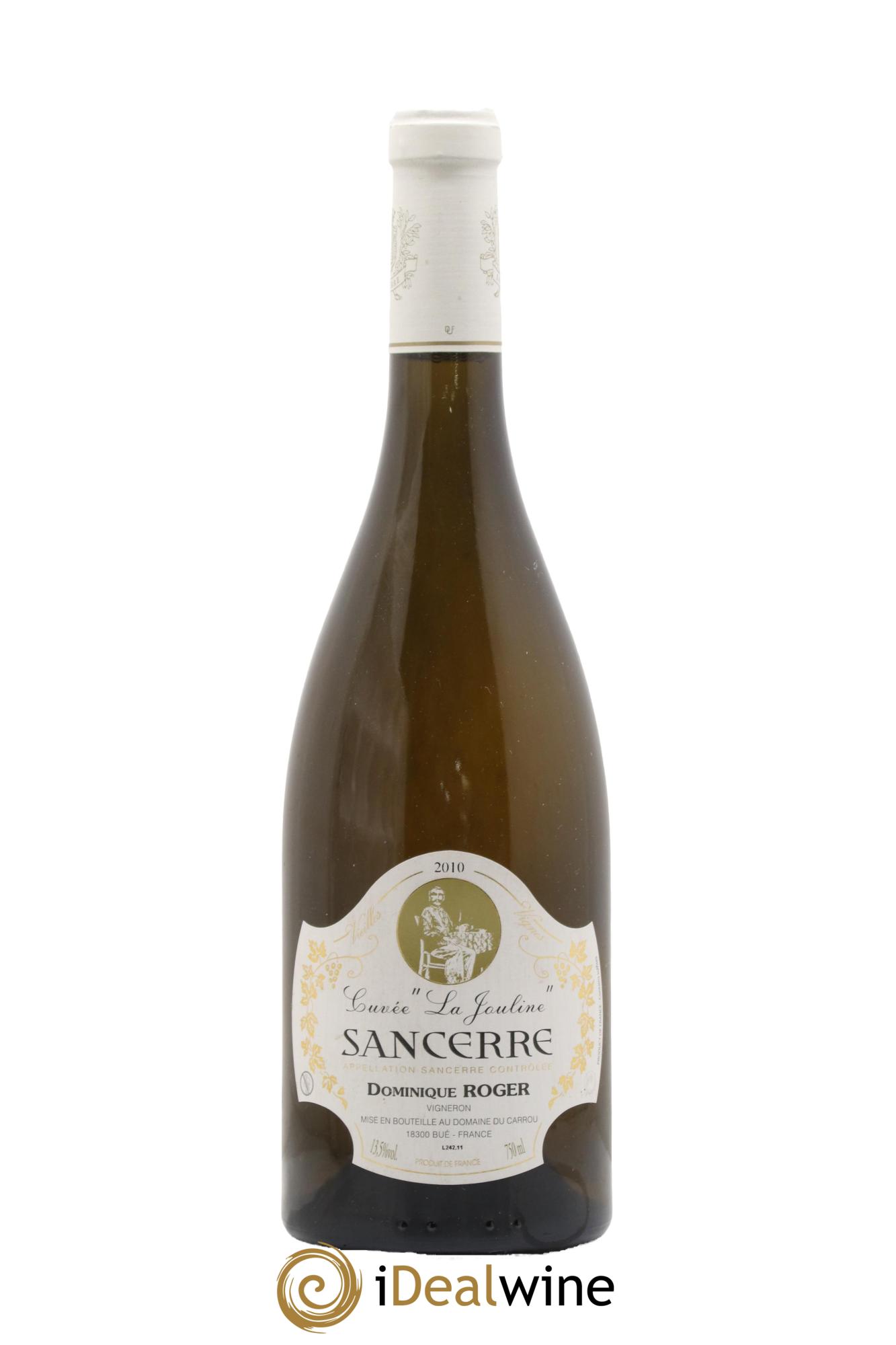 Sancerre La Jouline Domaine Dominique Roger 2010 - Lot de 1 bouteille - 0