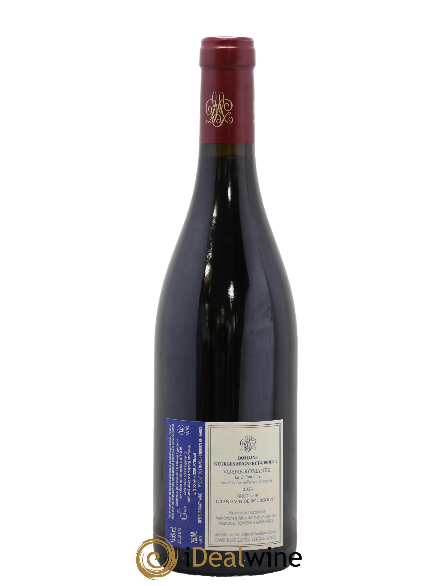 Vosne-Romanée La Colombière Mugneret-Gibourg (Domaine) 2023 - Lot de 1 bouteille - 1