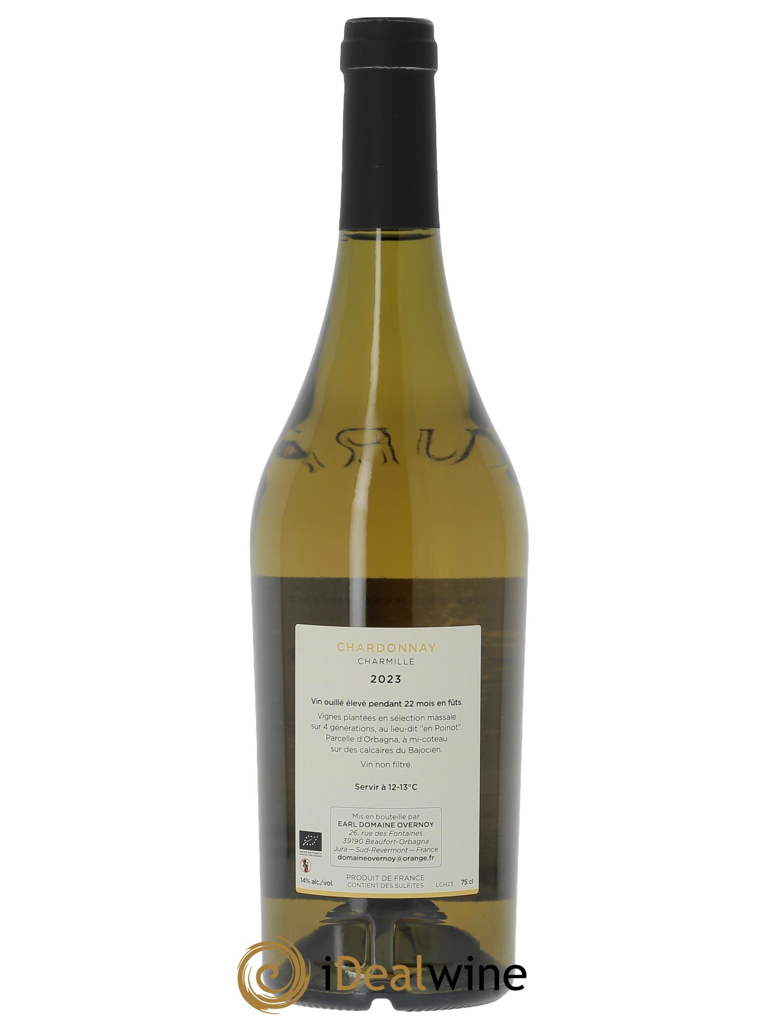 Côtes du Jura Charmille Chardonnay Guillaume Overnoy  2023 - Lot de 1 bouteille - 1