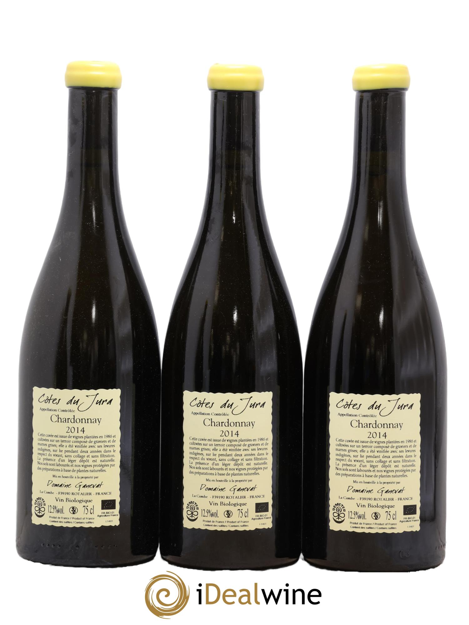 Côtes du Jura Cuvée Florine Jean-François Ganevat (Domaine) 2014 - Lot de 3 bouteilles - 1