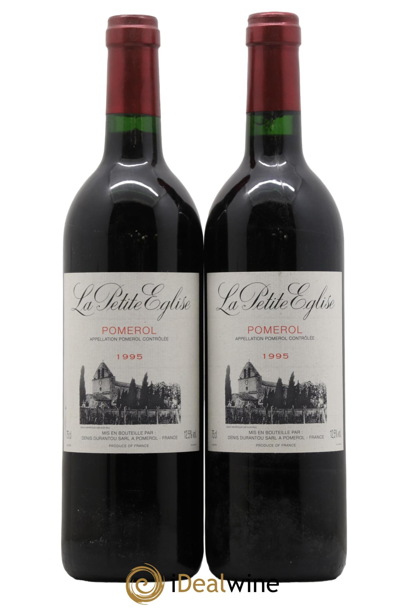 La Petite Eglise 1995 - Lot de 2 bouteilles - 0