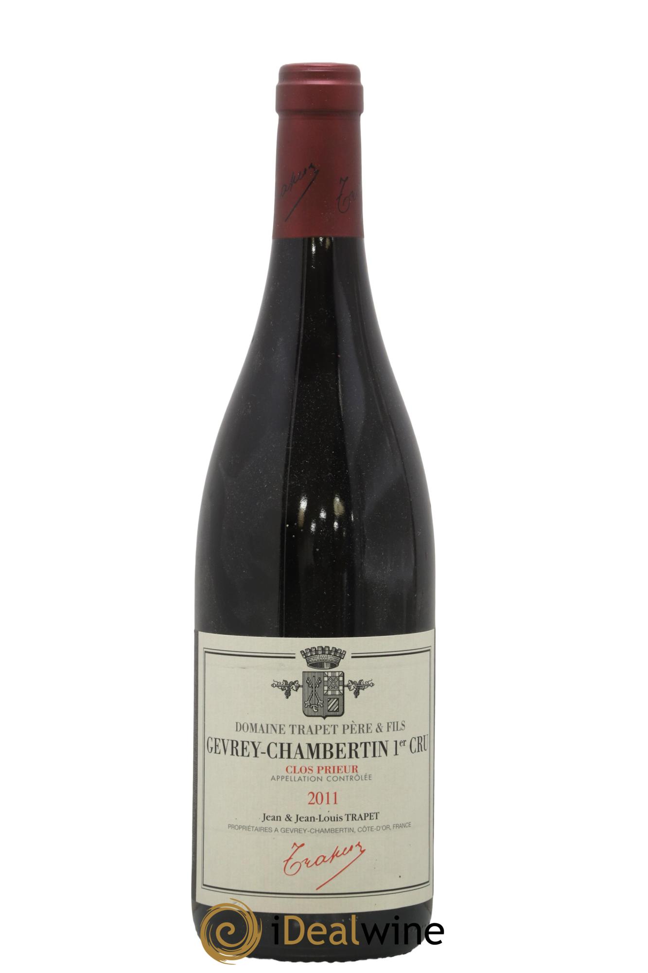Gevrey-Chambertin 1er Cru Clos Prieur Domaine Trapet 2011 - Lot de 1 bouteille - 0