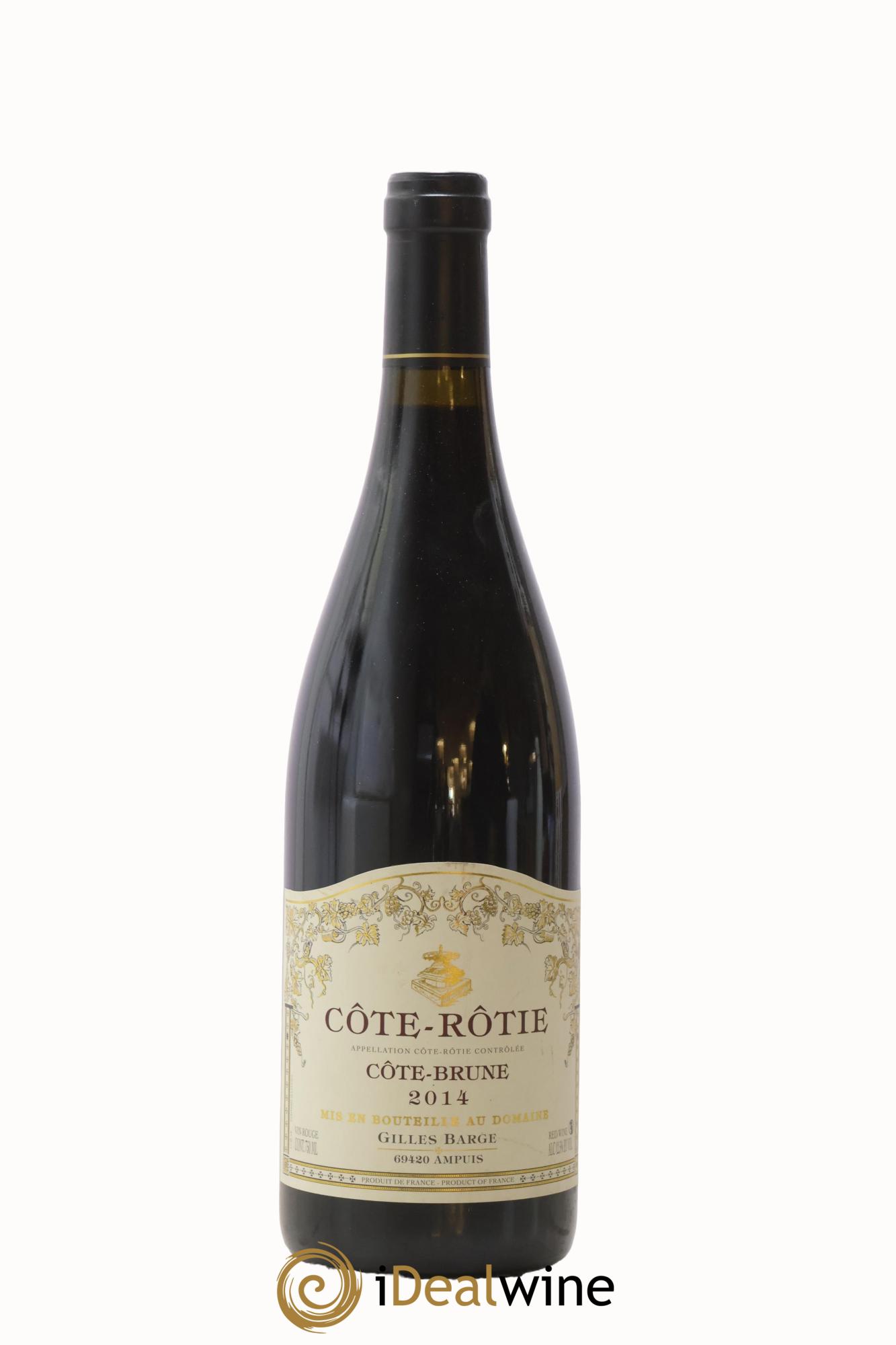 Côte-Rôtie Côte-Brune Barge (Domaine) 2014 - Lot de 1 bouteille - 0