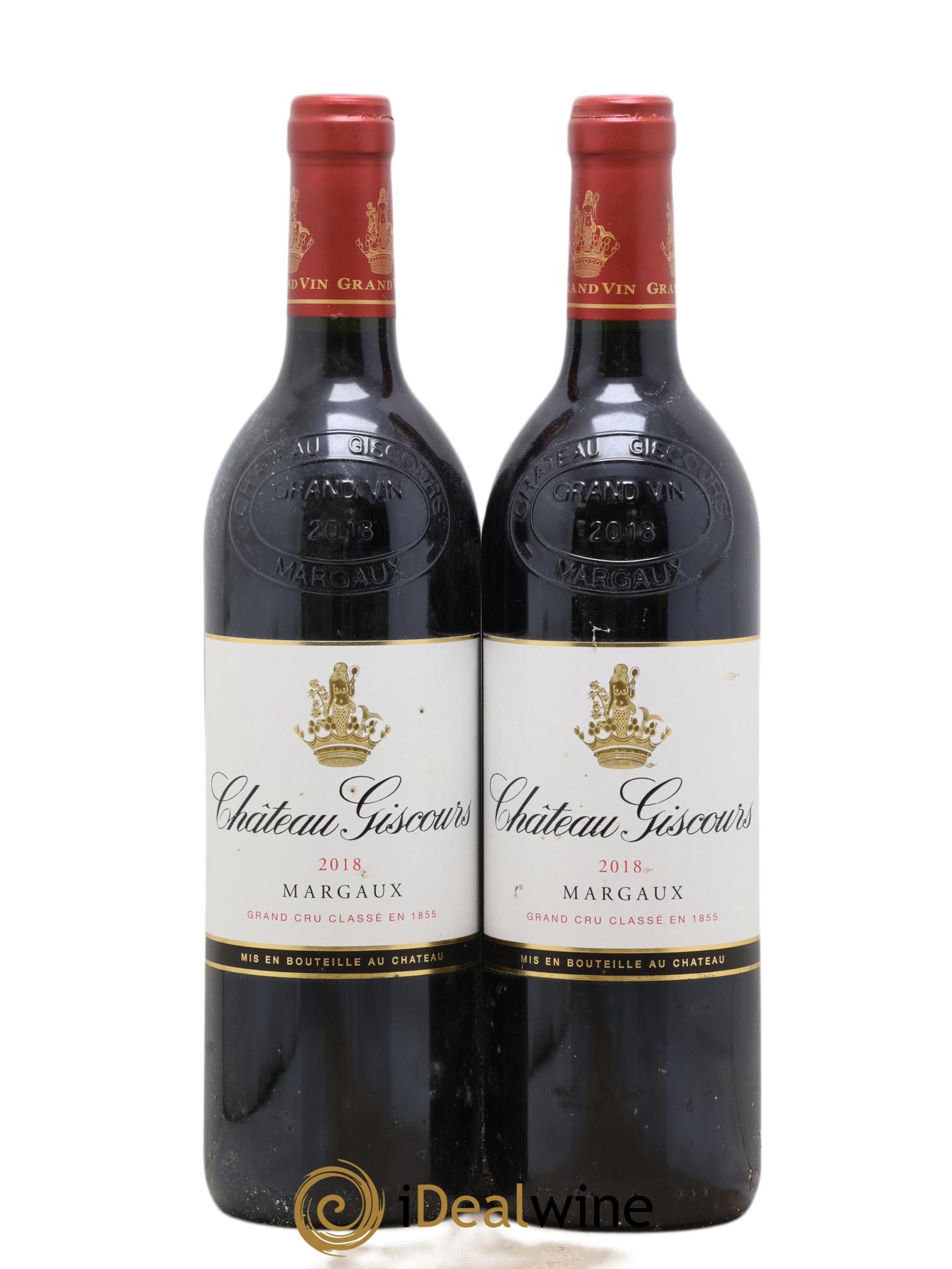 Château Giscours 3ème Grand Cru Classé 2018 - Lot of 2 bottles - 0