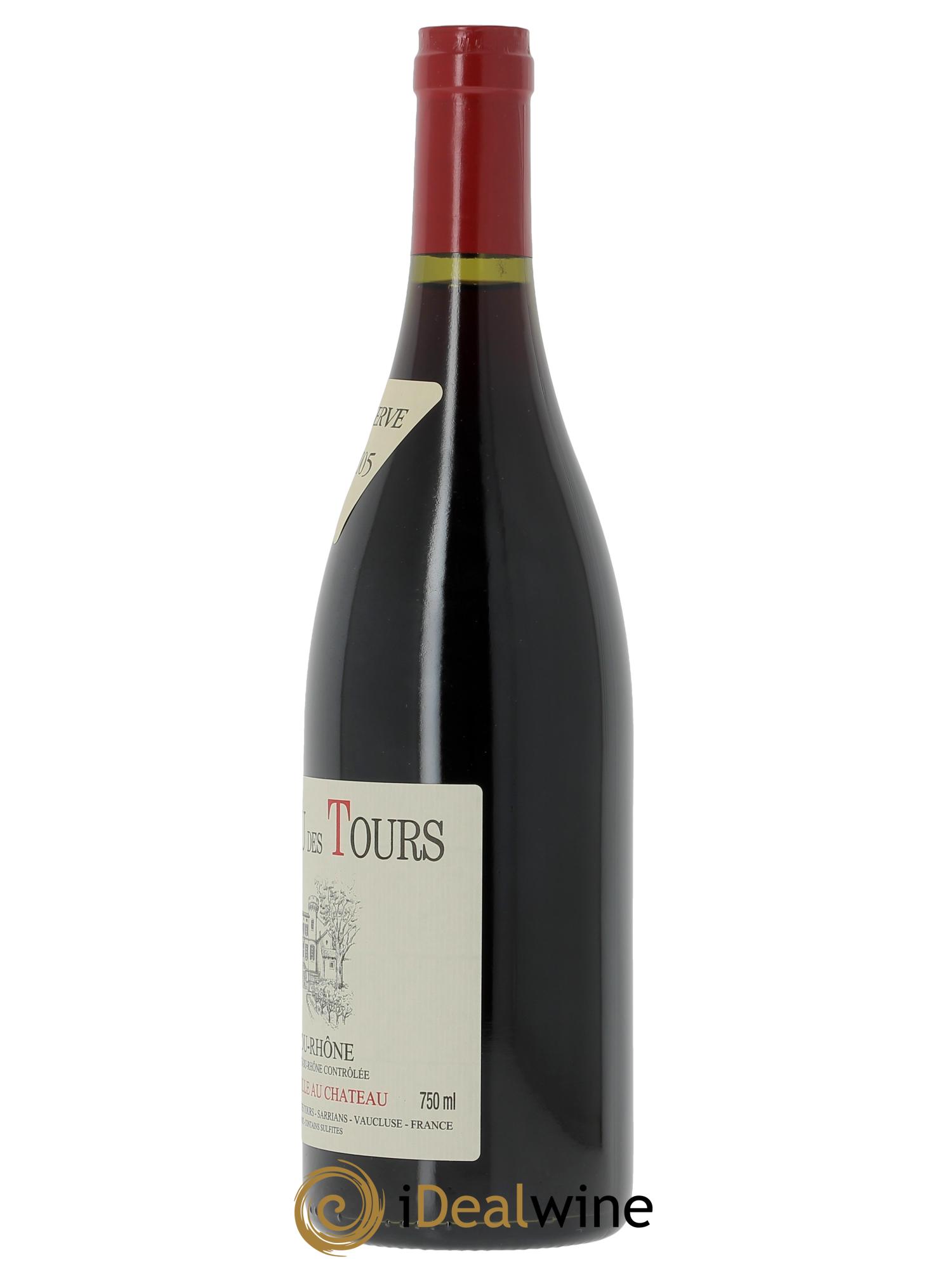 Côtes-du-Rhône Château des Tours Emmanuel Reynaud 2005 - Lot de 1 bouteille - 2