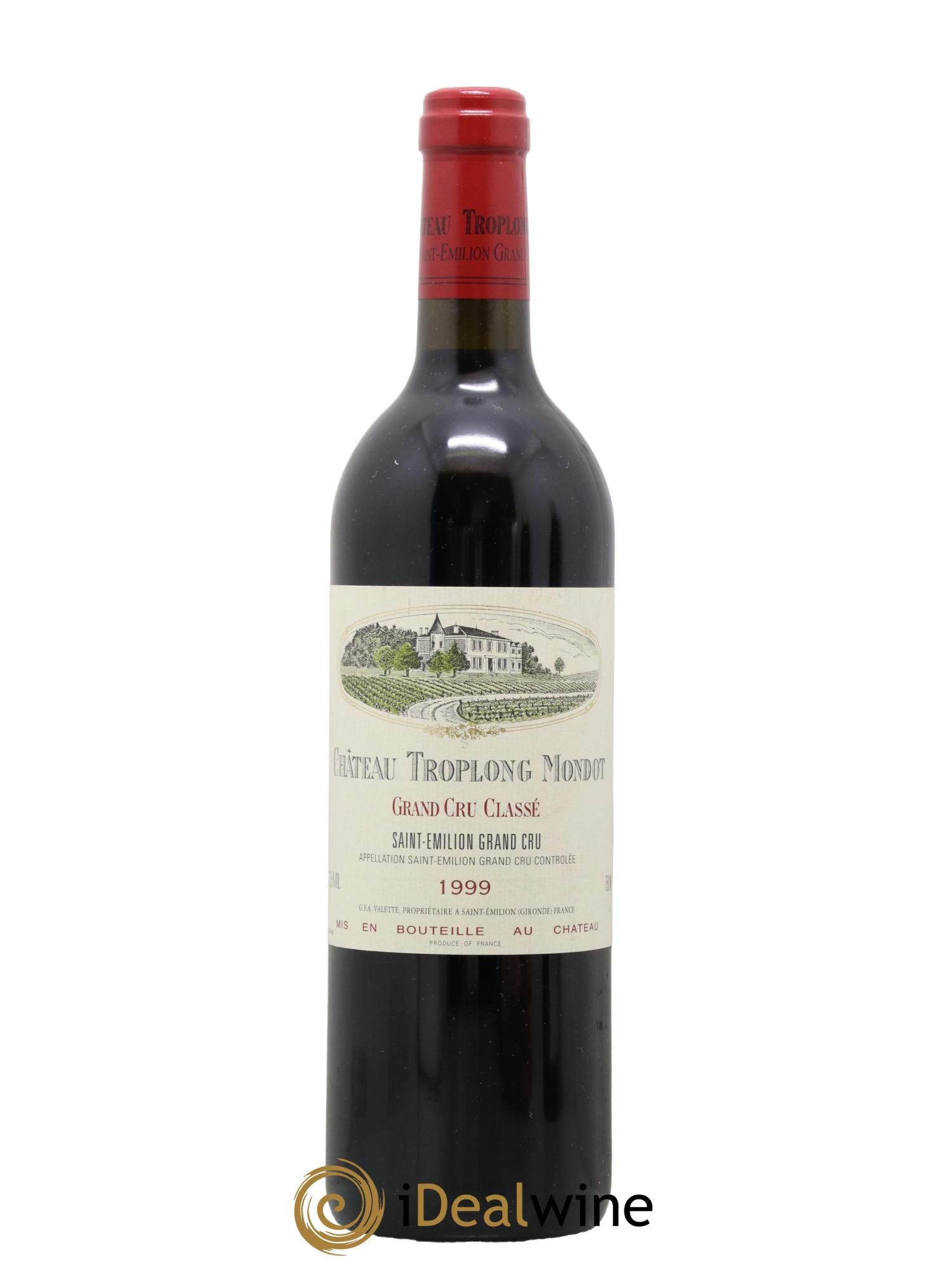 Château Troplong Mondot 1er Grand Cru Classé B 1999 - Posten von 1 Flasche - 0