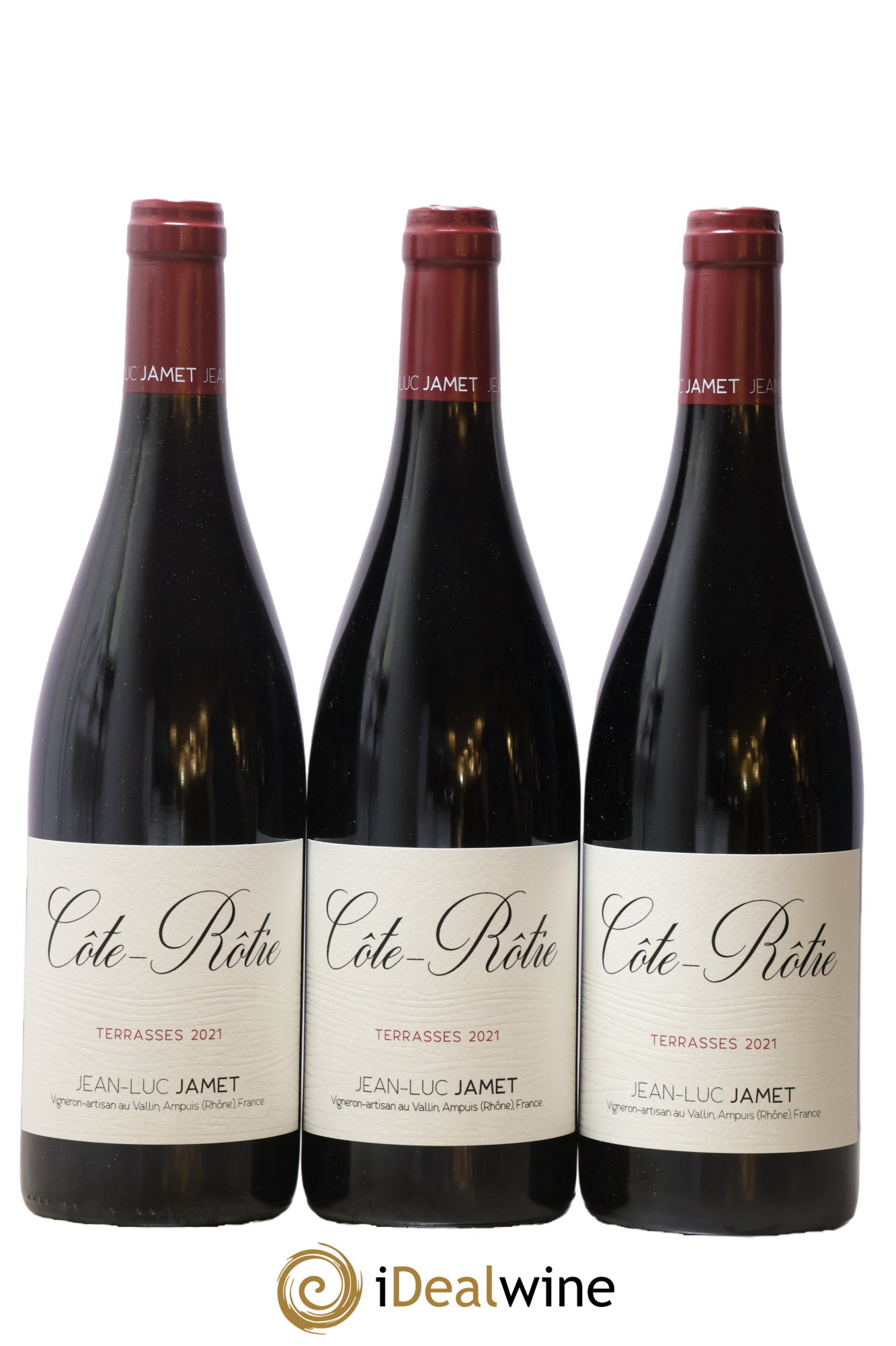 Côte-Rôtie Terrasses Jean-Luc Jamet (Domaine) 2021 - Lot de 3 bouteilles - 0