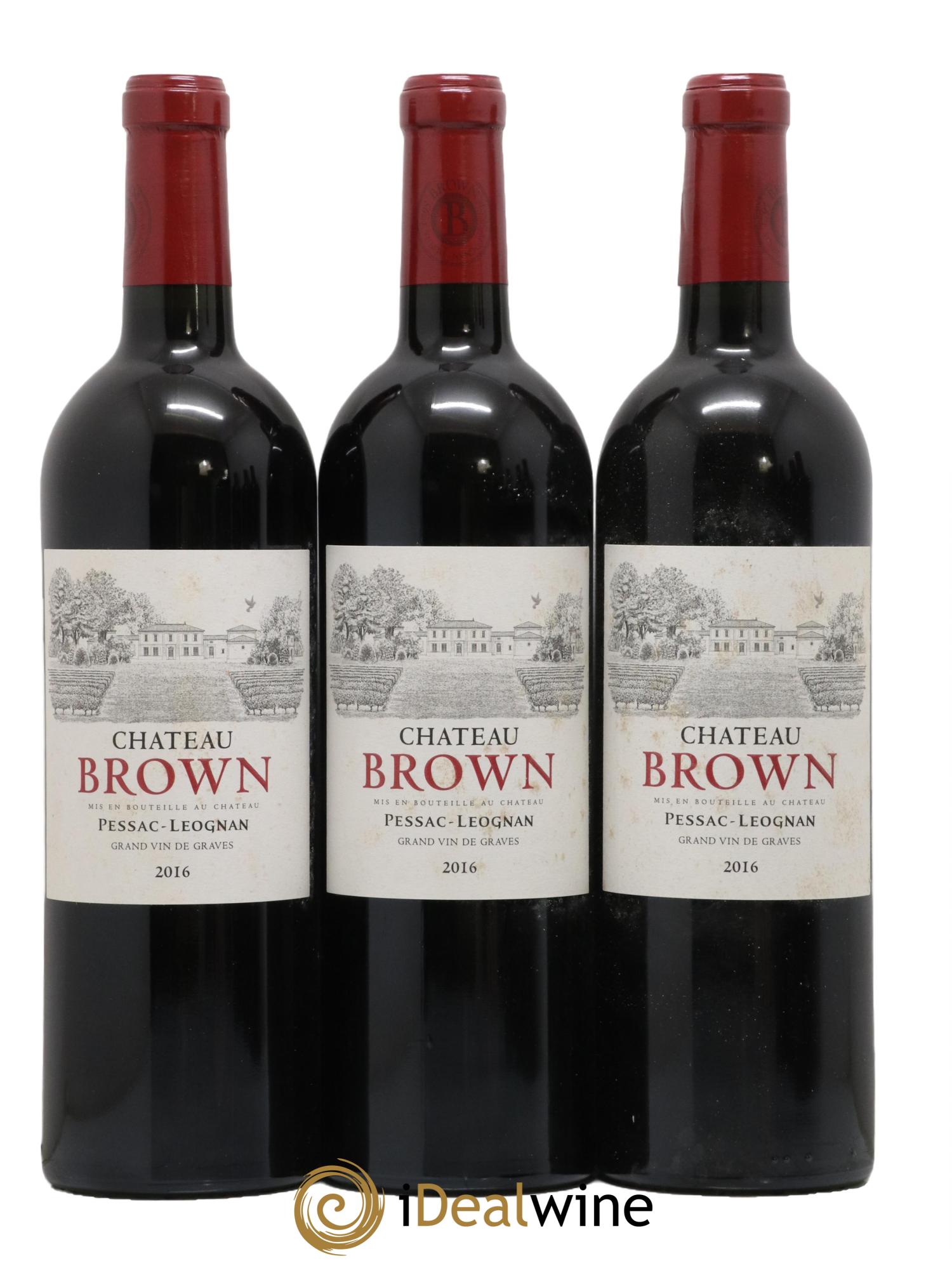 Château Brown 2016 - Lot de 6 bouteilles - 2