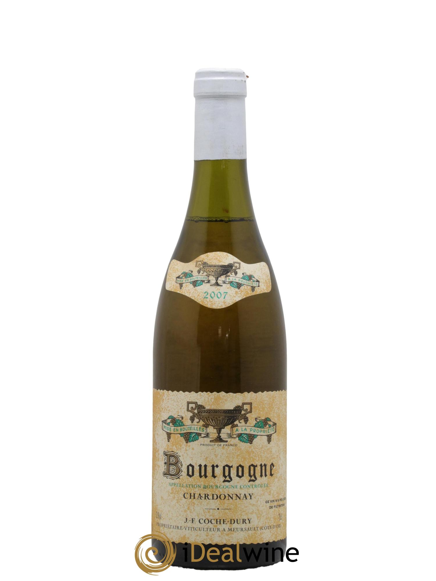 Bourgogne Coche Dury (Domaine) 2007 - Lot de 1 bouteille - 0