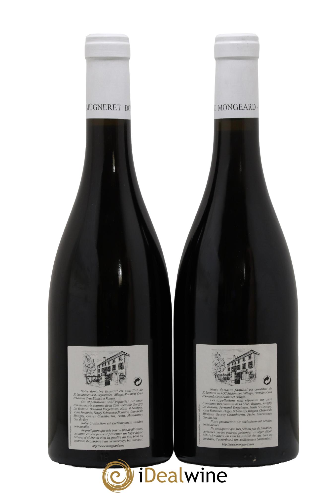 Grands-Echezeaux Grand Cru Mongeard-Mugneret (Domaine) 2010 - Lotto di 2 bottiglie - 1