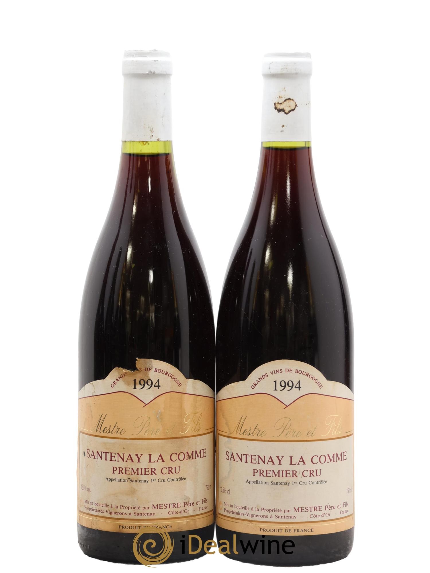 Santenay 1er Cru 1994 - Lot de 3 bouteilles - 0