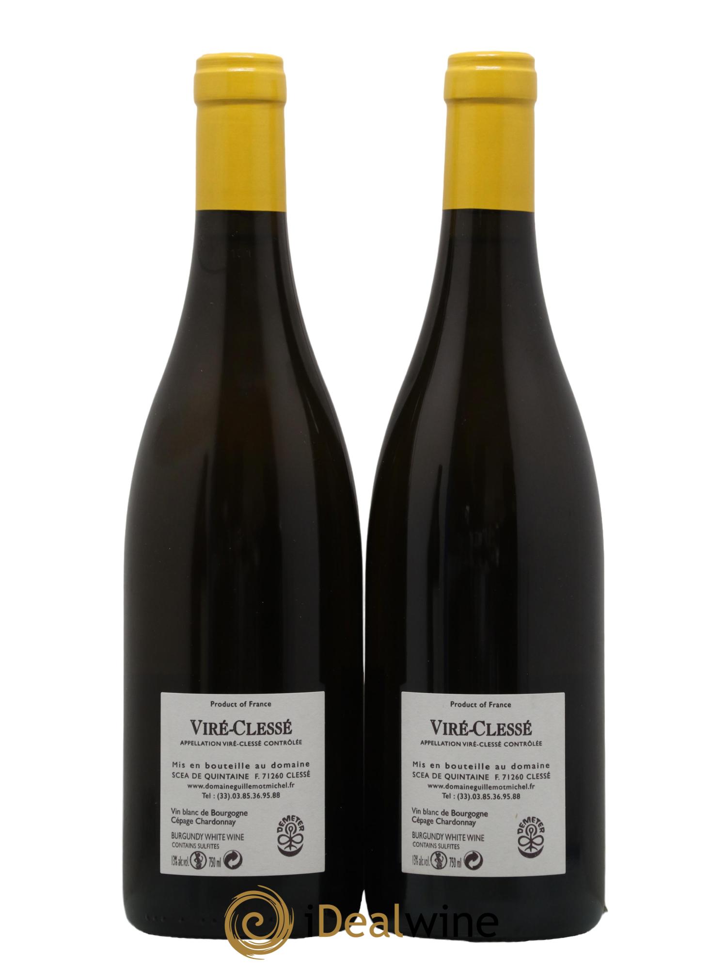 Viré-Clessé Quintaine Domaine Guillemot-Michel 2016 - Lot de 2 bouteilles - 1