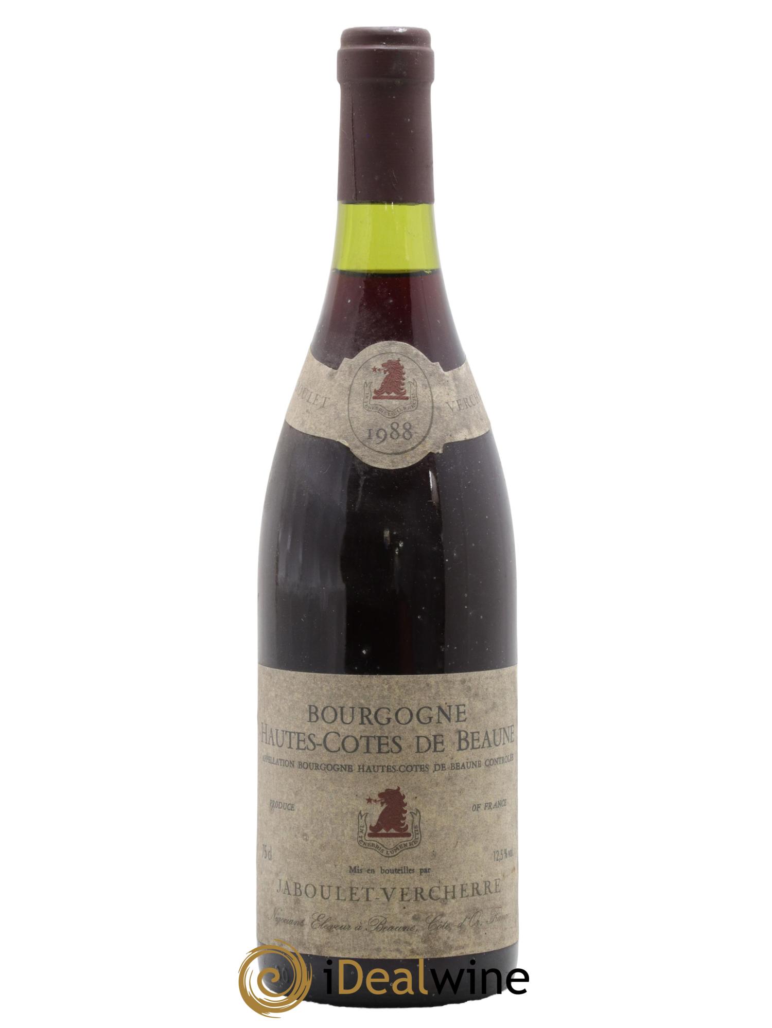 Hautes-Côtes de Nuits Jaboulet Verchere 1988 - Lot of 1 bottle - 0