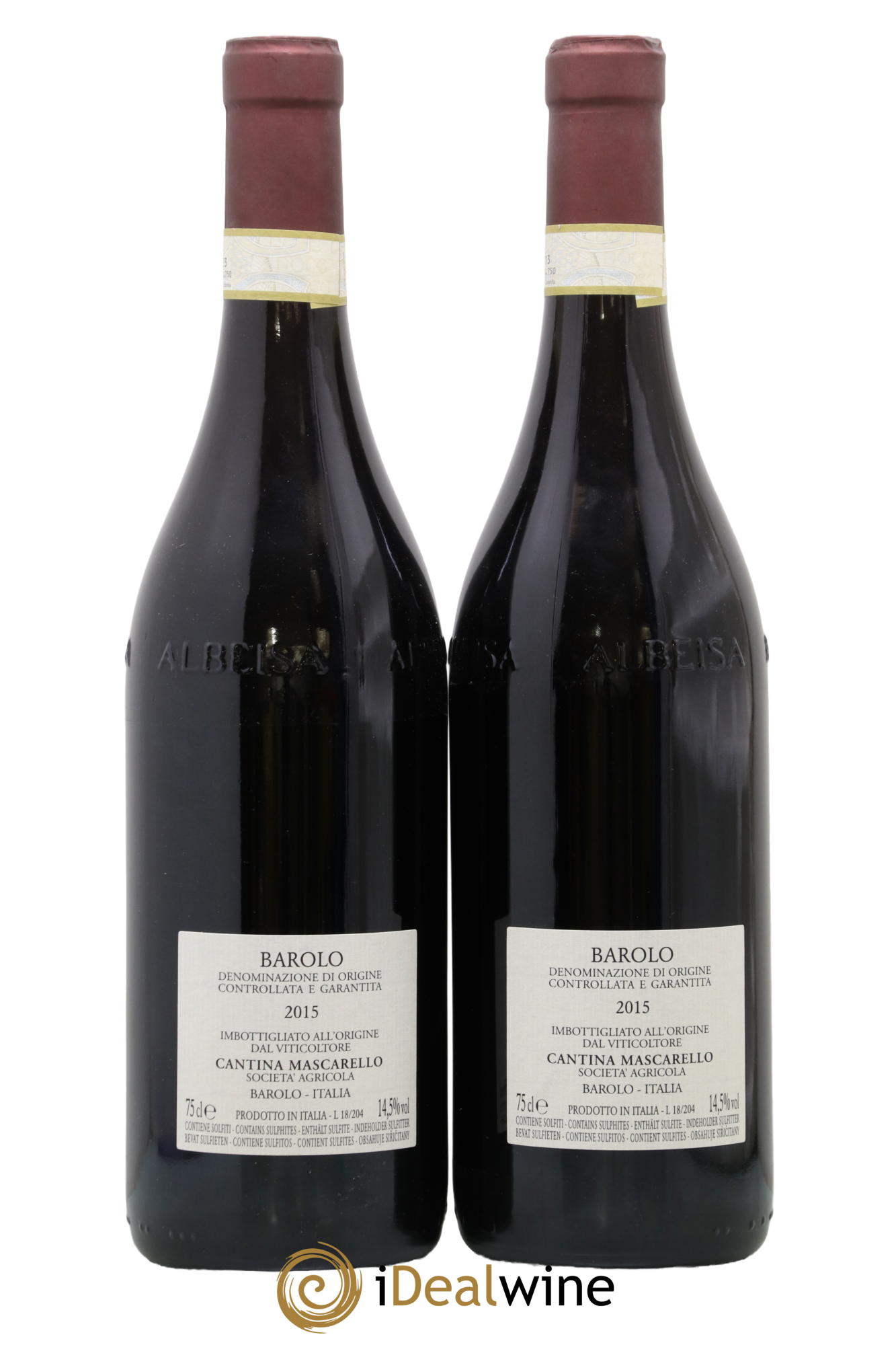 Barolo DOCG Bartolo Mascarello 2015 - Lotto di 2 bottiglie - 1