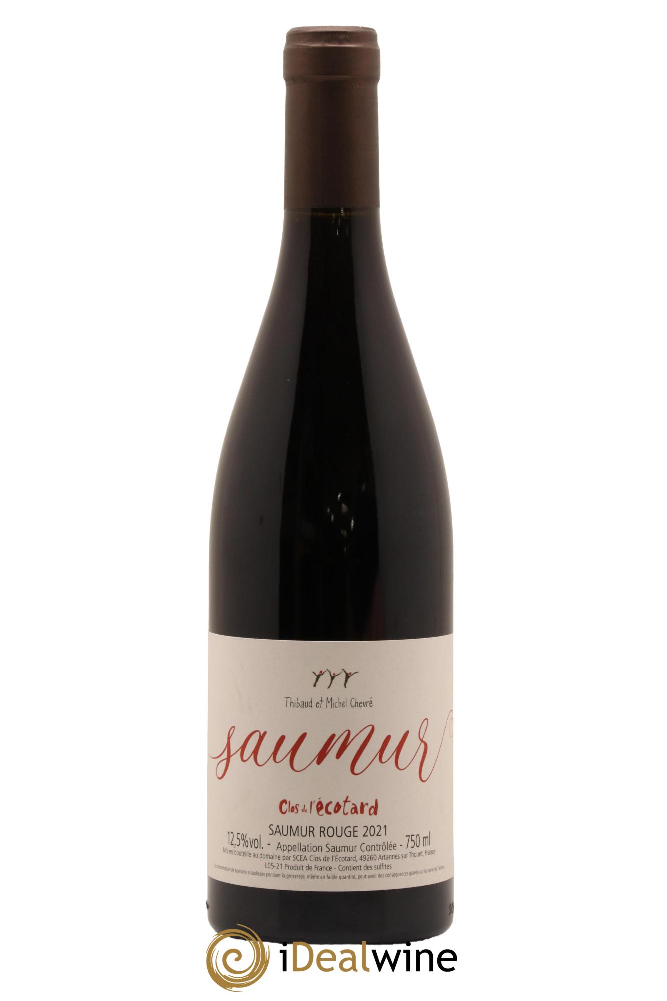 Saumur Clos de l'écotard Michel Chevré 2021 - Lot de 1 bouteille - 0