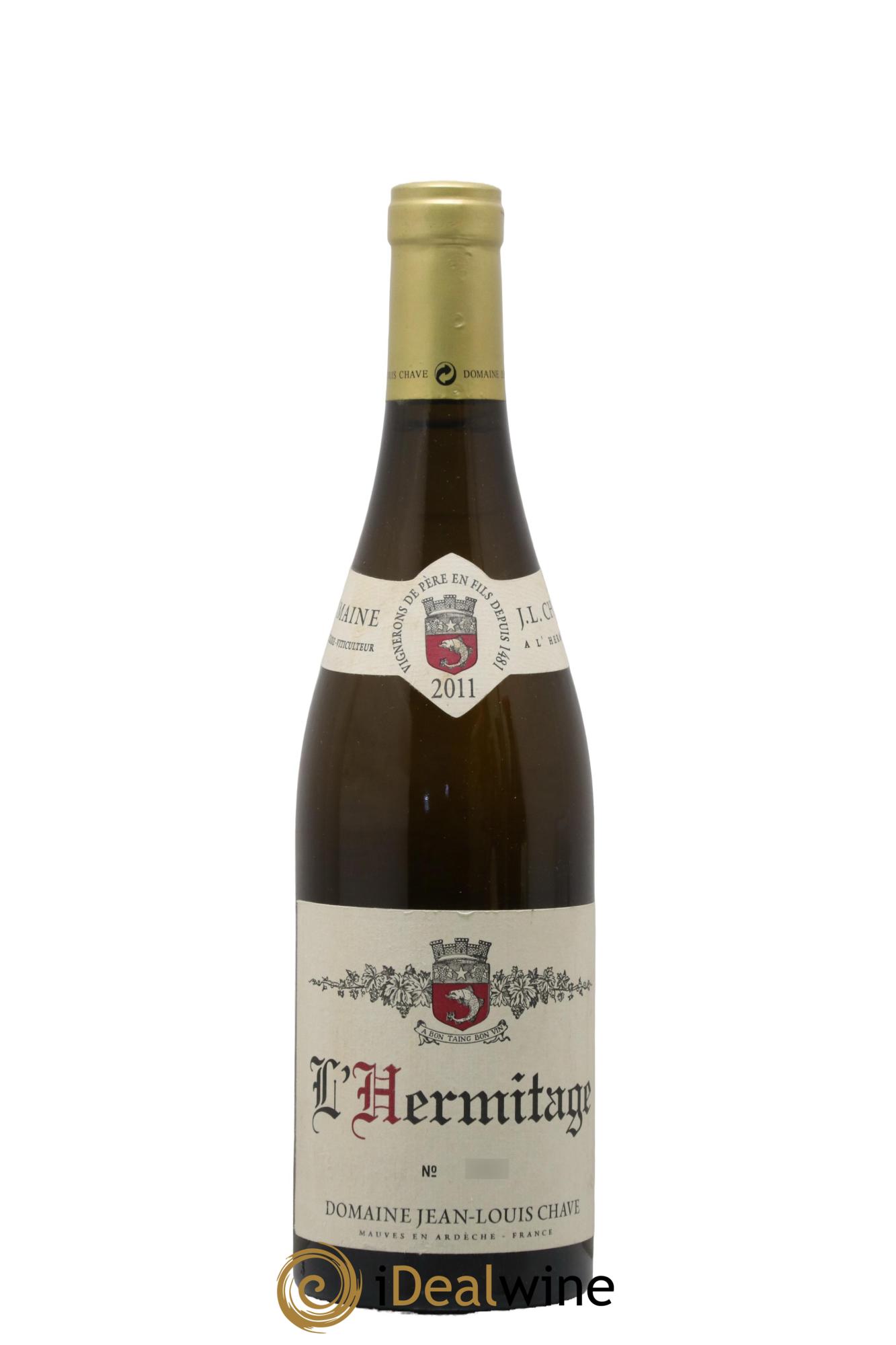 Hermitage Jean-Louis Chave 2011 - Lot de 1 bouteille - 0