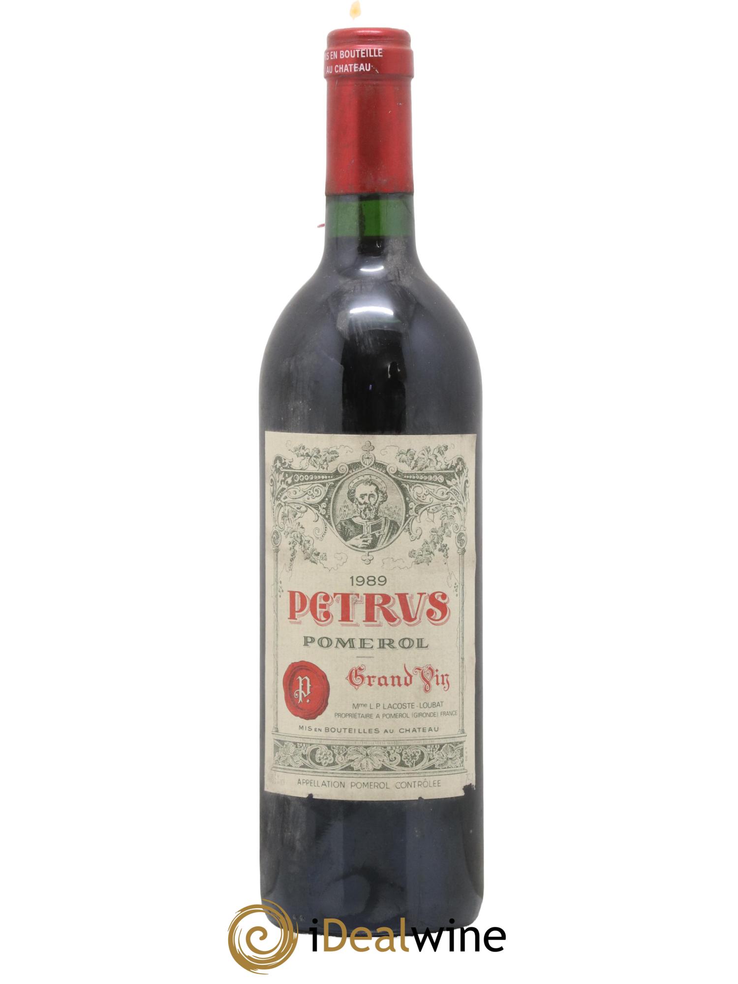 Petrus 1989 - Lot de 1 bouteille - 0