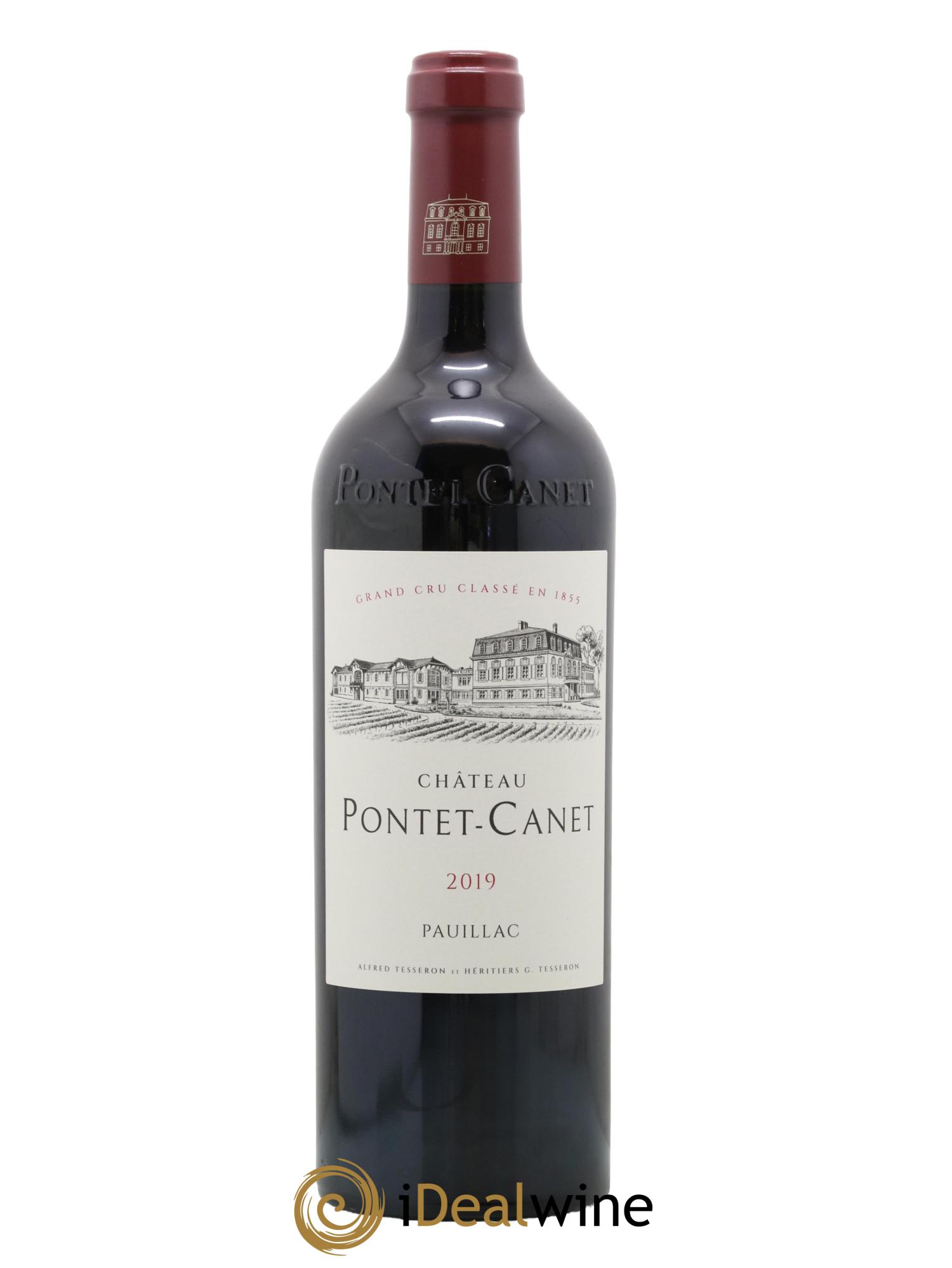 Château Pontet Canet 5ème Grand Cru Classé 2019 - Lot de 1 bouteille - 0