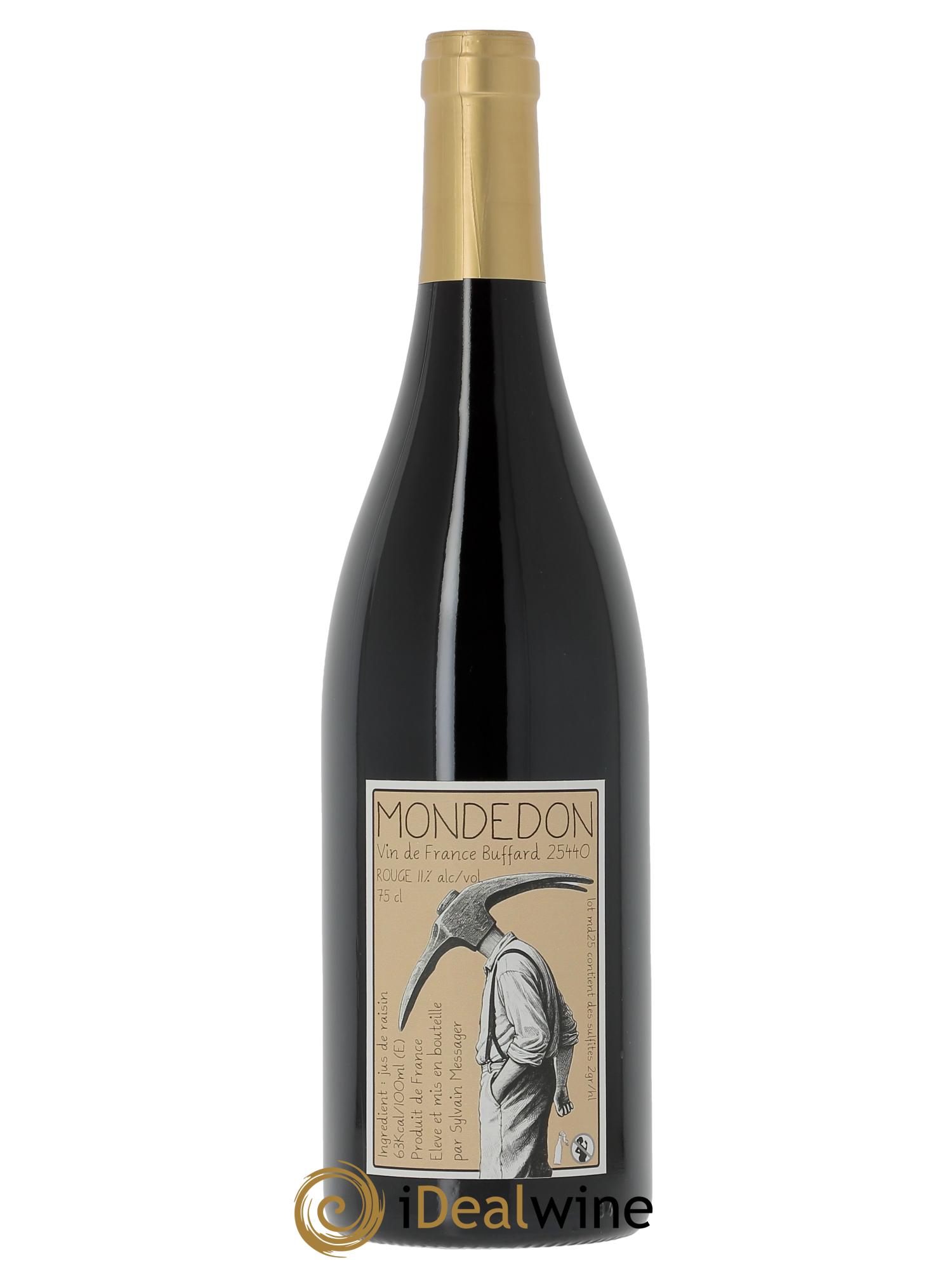 Vin de France Mondenon Sylvain Messager 2025 - Lot de 1 bouteille - 0